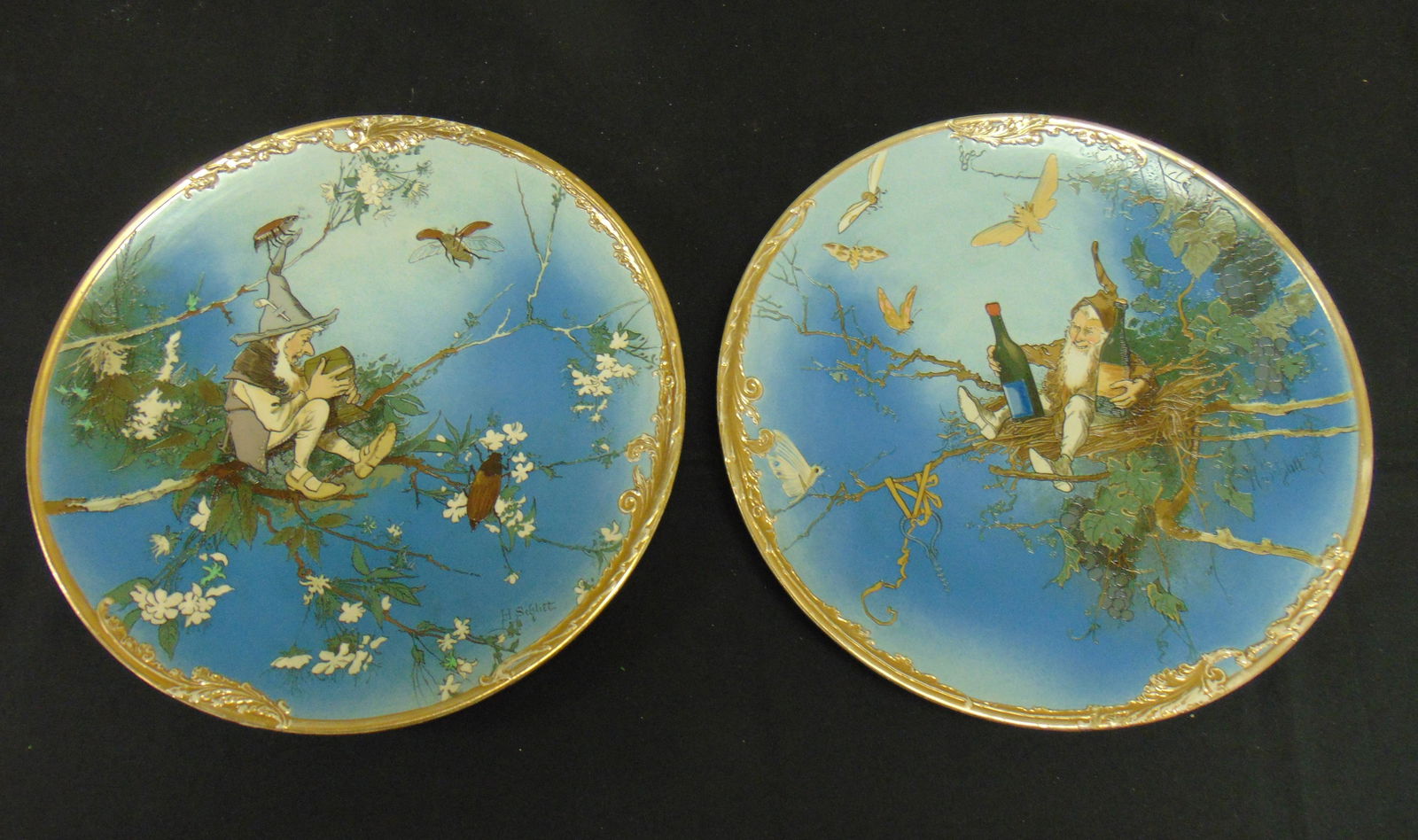 Two Mettlach pottery charges (1 of 5)