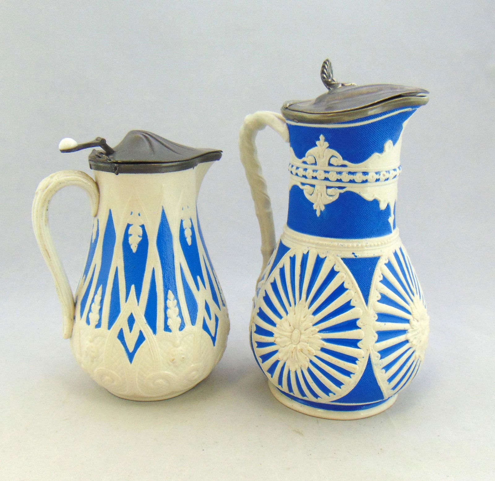 Two English Parian pitchers (1 of 5)