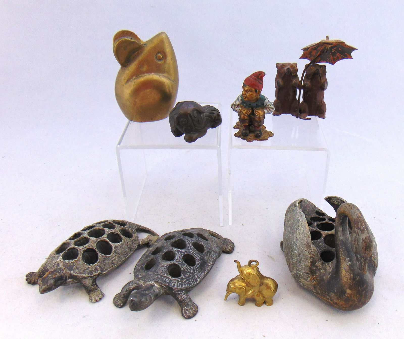 Group of metal figurines (1 of 8)