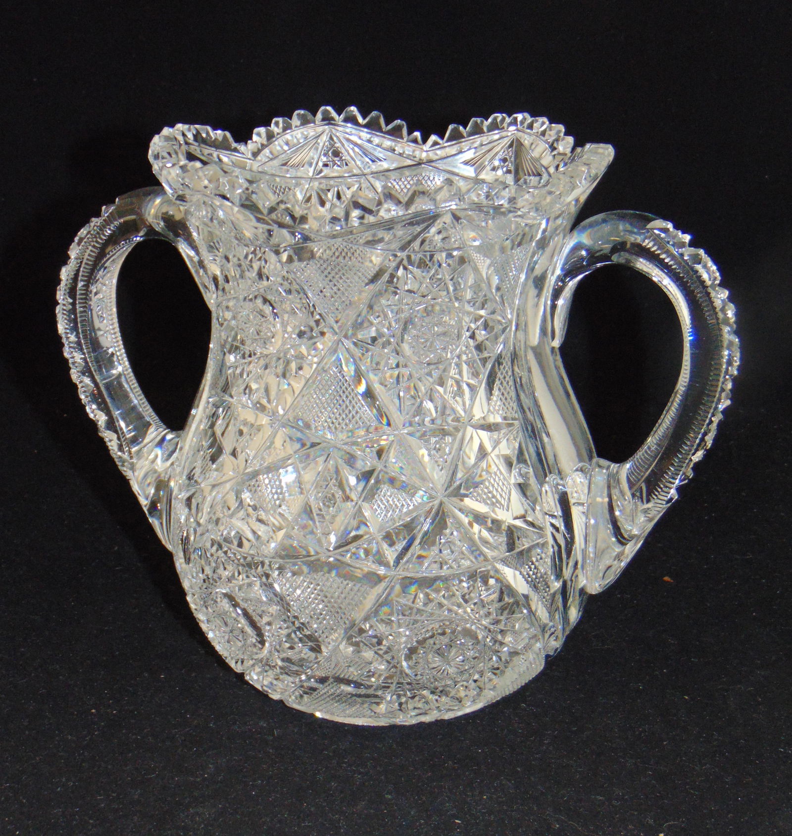 Hawkes American Brilliant cut vase (1 of 4)