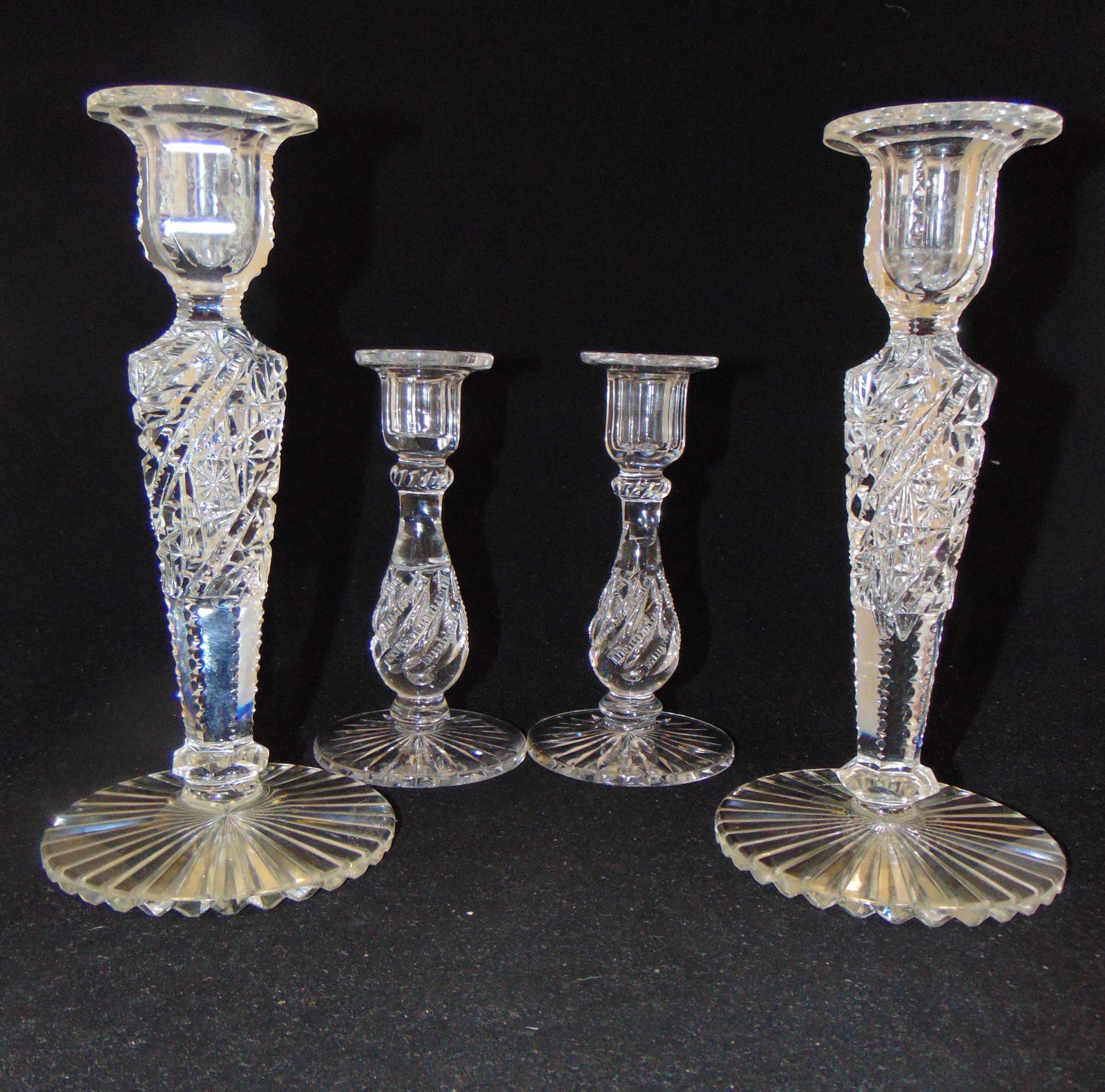 Two pair of ABCG Hawkes candlesticks (1 of 8)