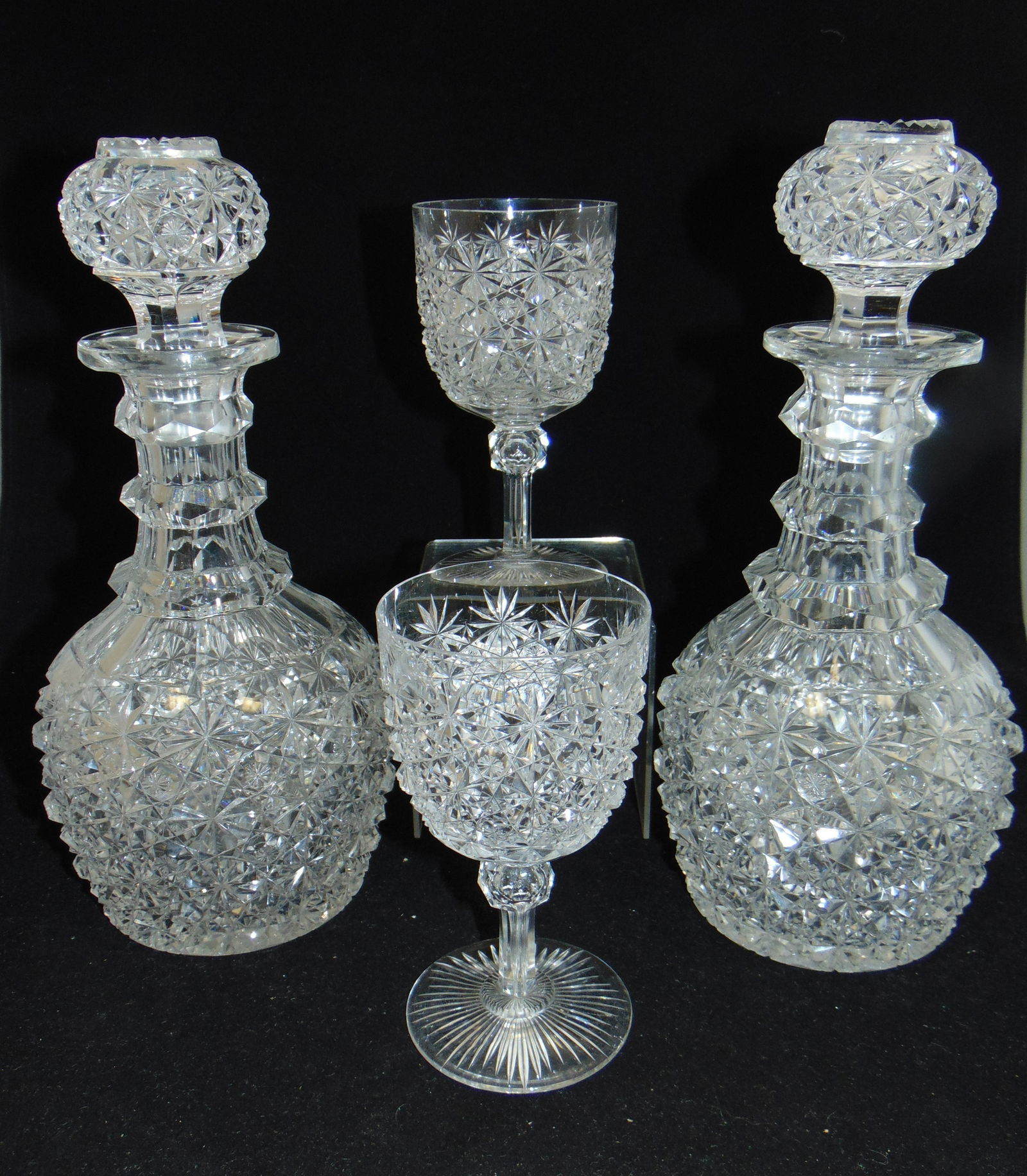 ABCG decanters and goblets (1 of 6)