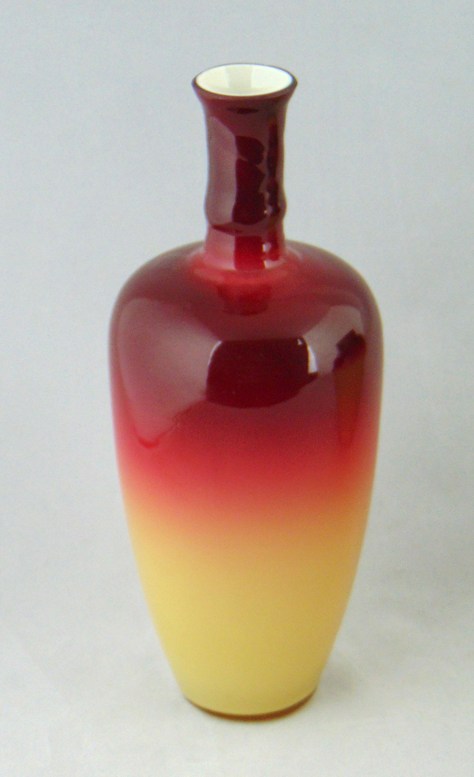 Wheeling Peachblow Morgan vase (1 of 4)