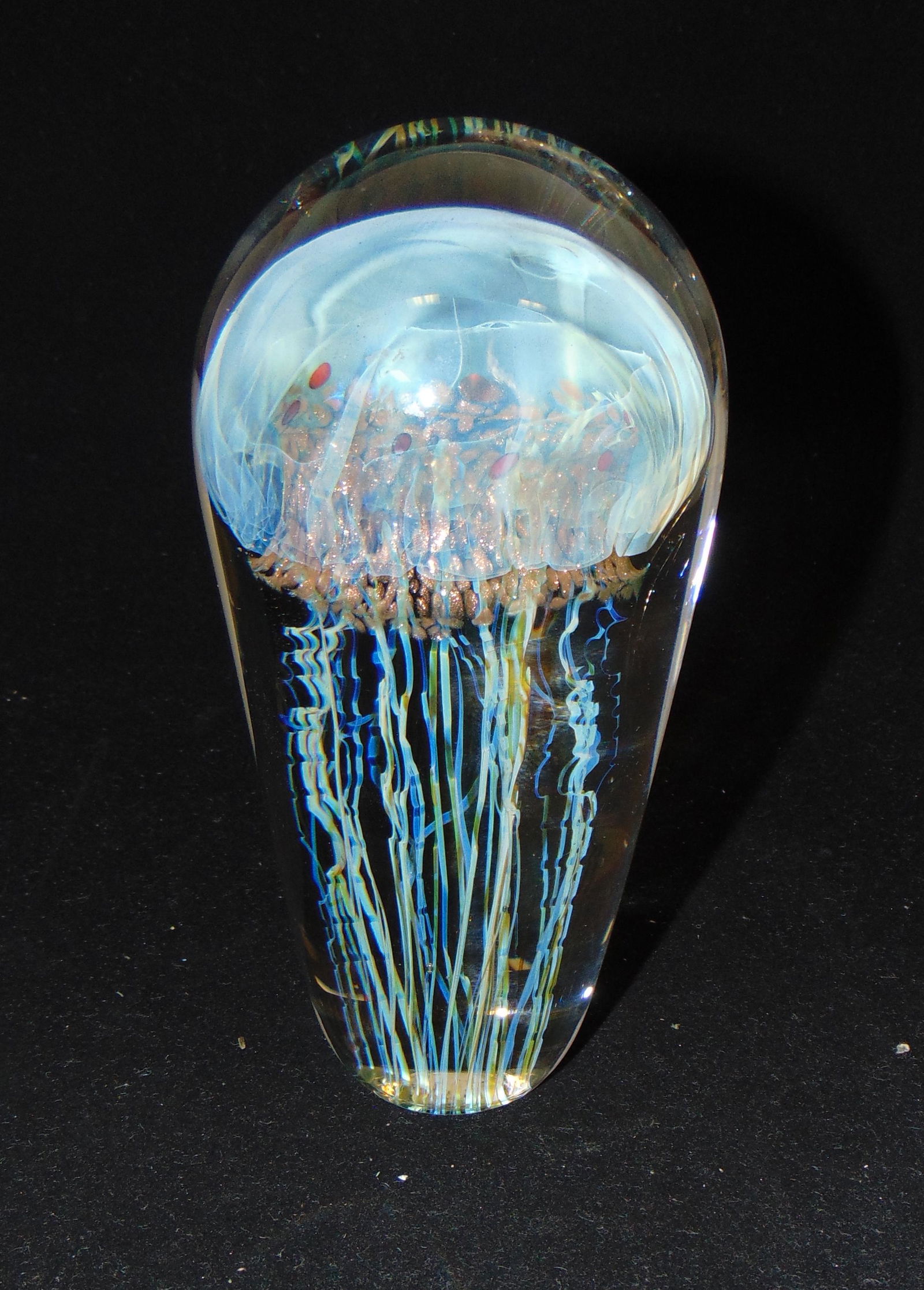 Rick Satava jellyfish paperweight (1 of 5)