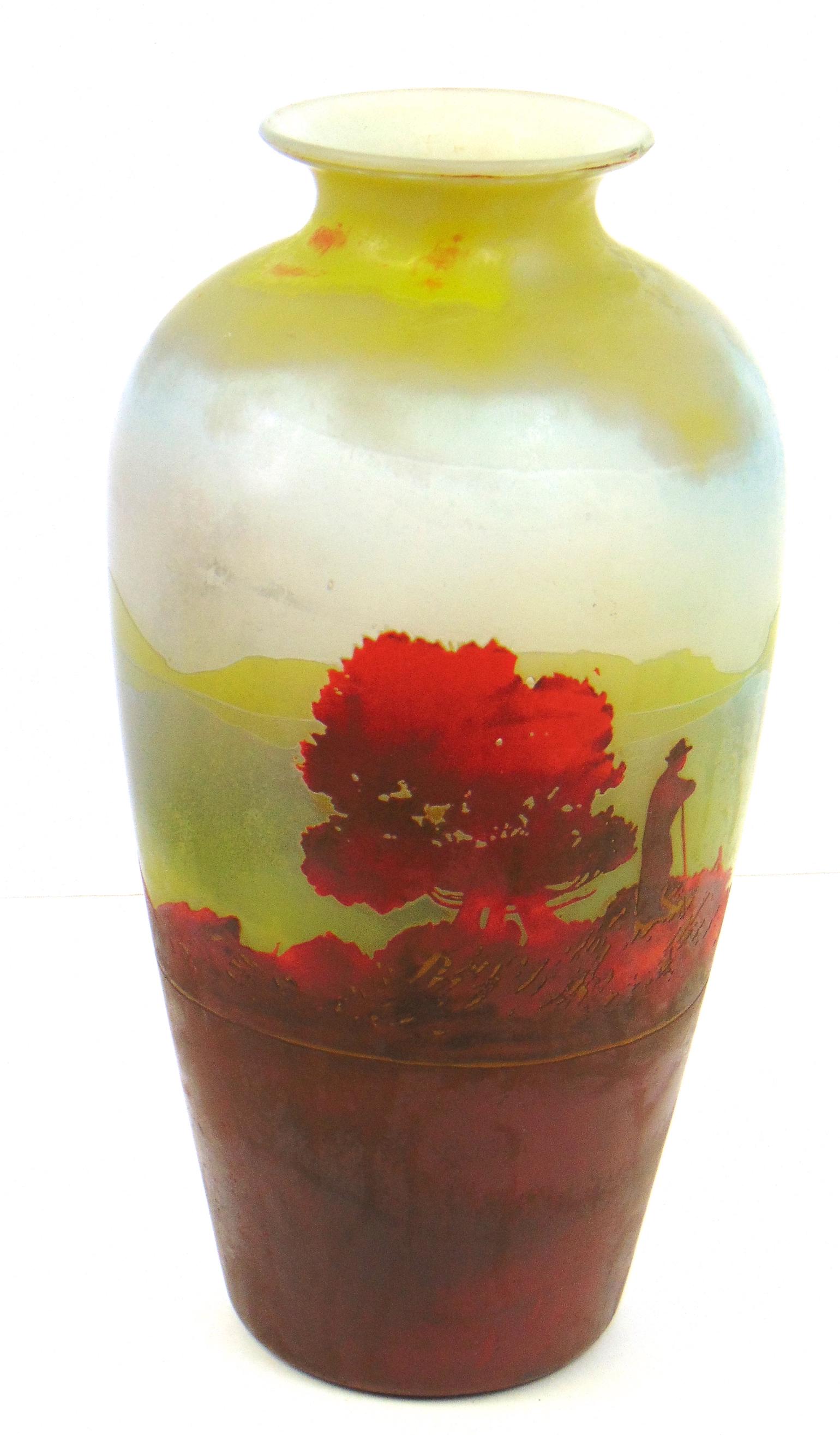 Muller Freres French cameo vase (1 of 6)