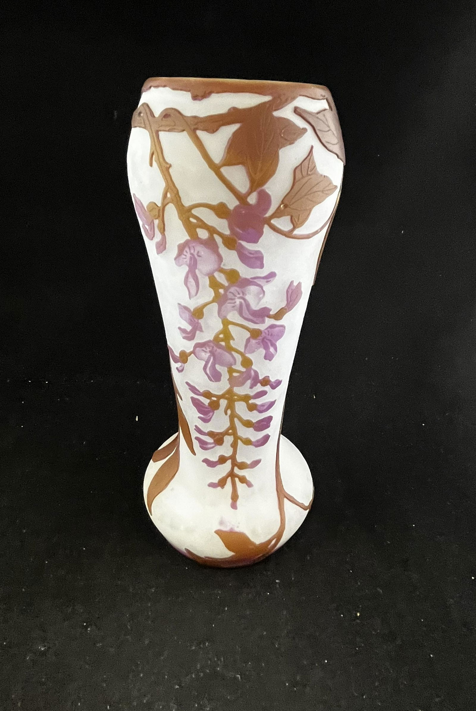 Legras French cameo glass vase (1 of 6)