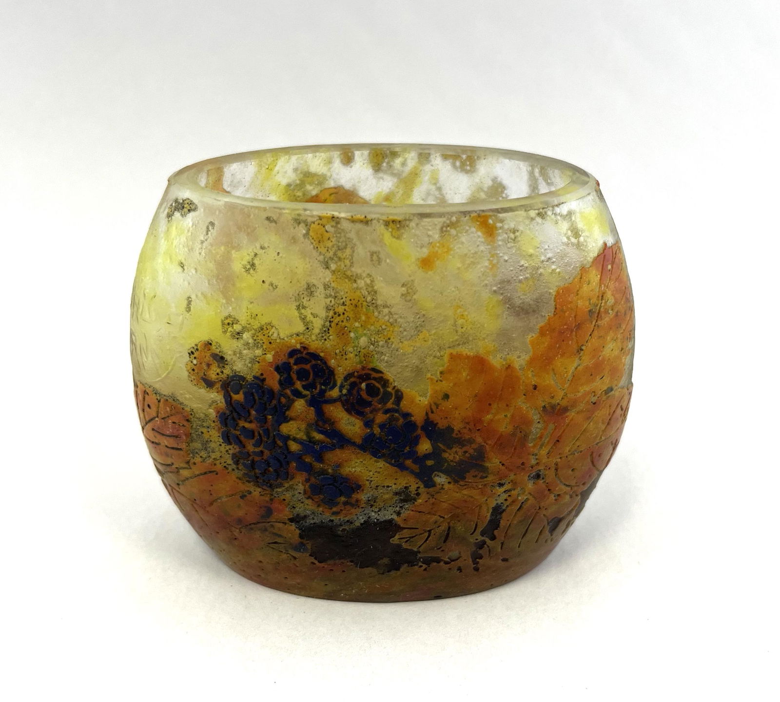 Daum Nancy French cameo glass vase (1 of 5)