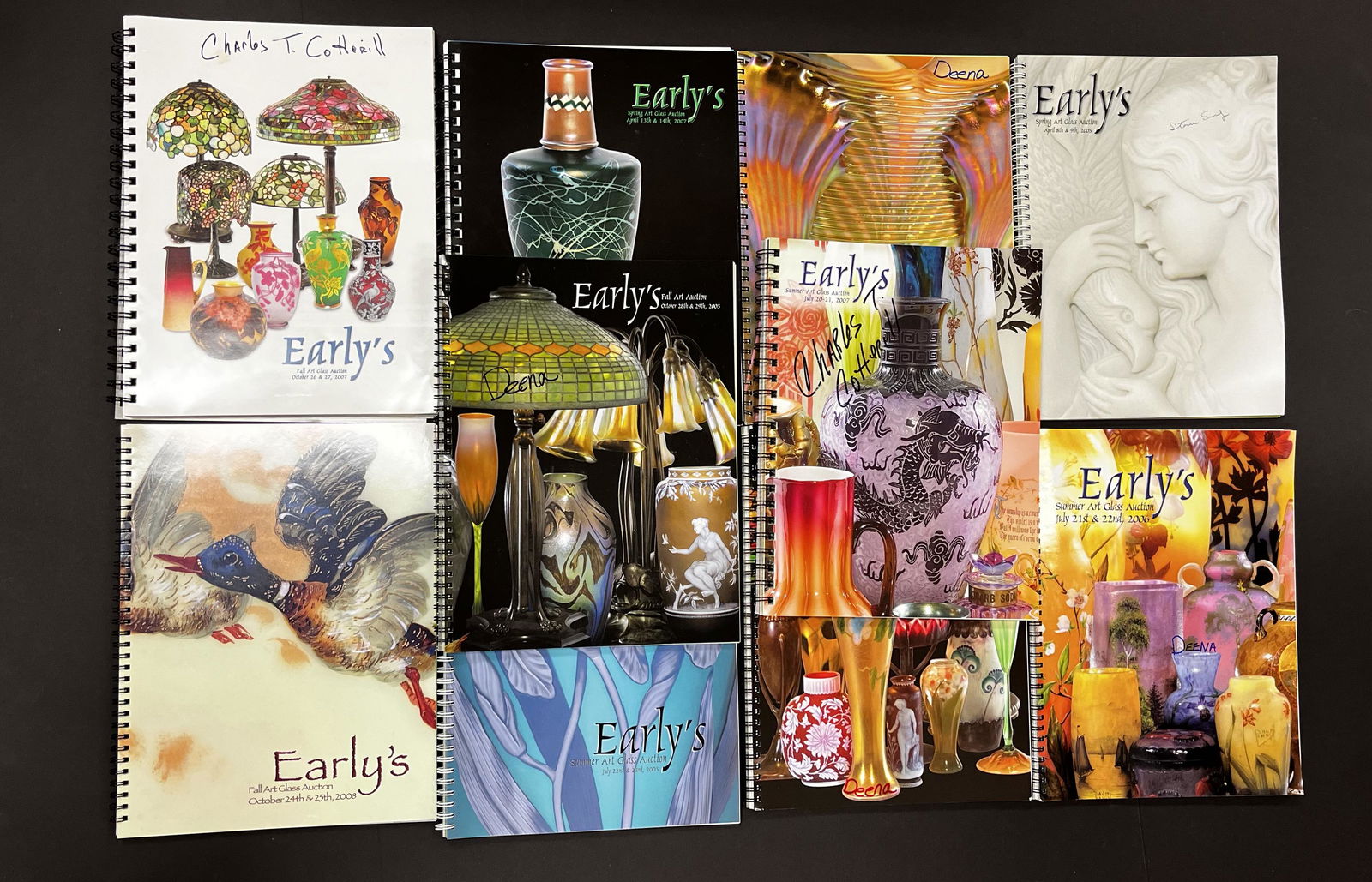10 Early's Art Glass Catalogs (1 of 3)
