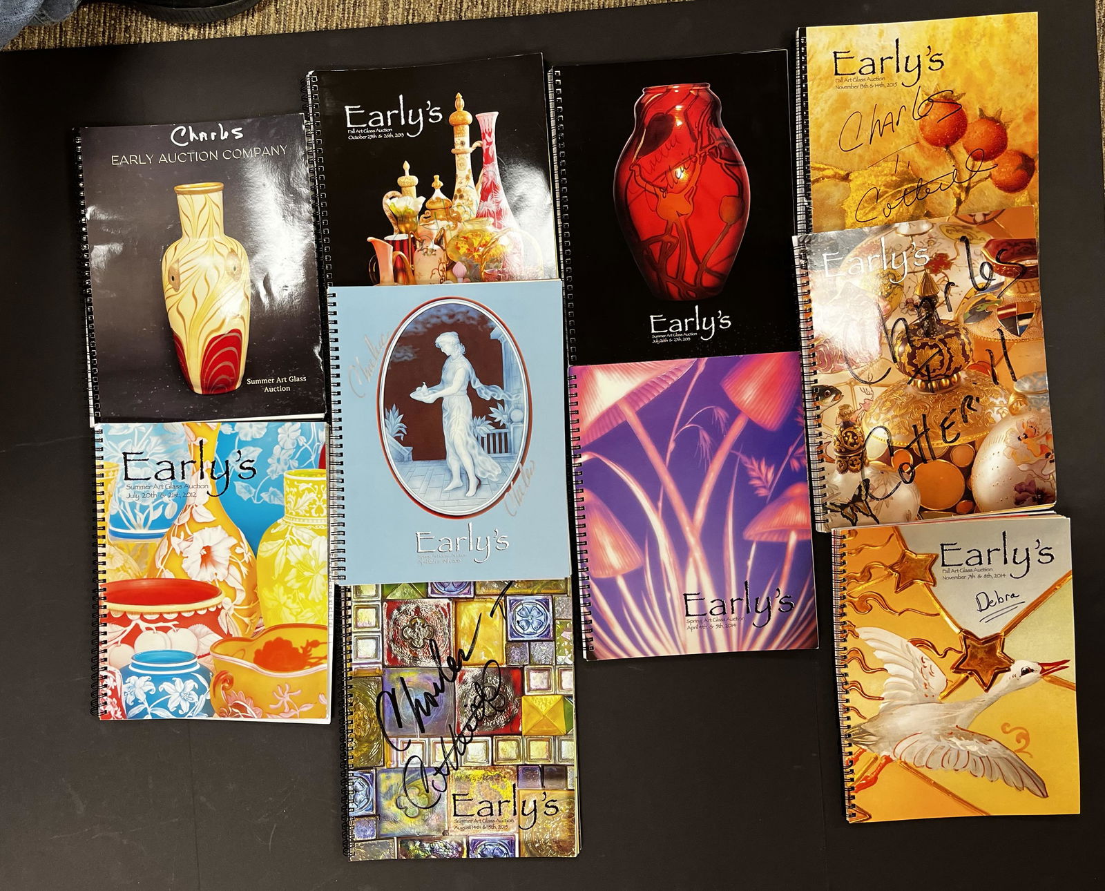 10 Early's Art Glass Catalogs (1 of 3)