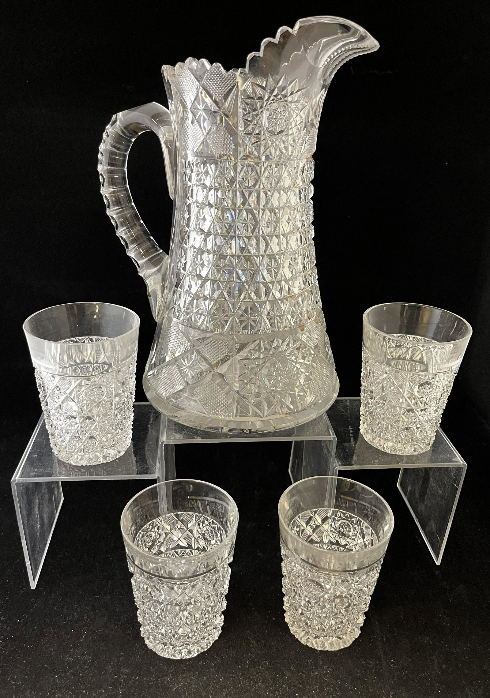 ABCG pitcher and tumblers (1 of 5)