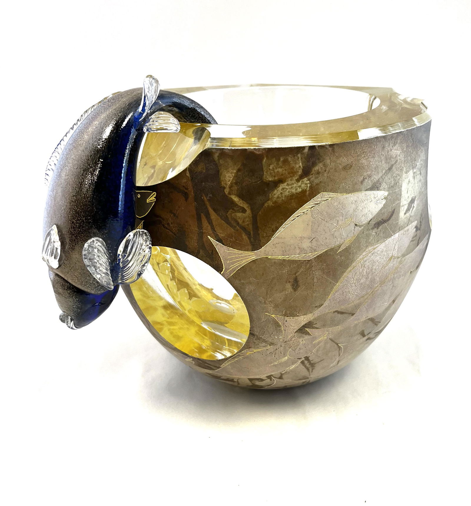 Hiroshi Yamano art glass sculpture (1 of 7)