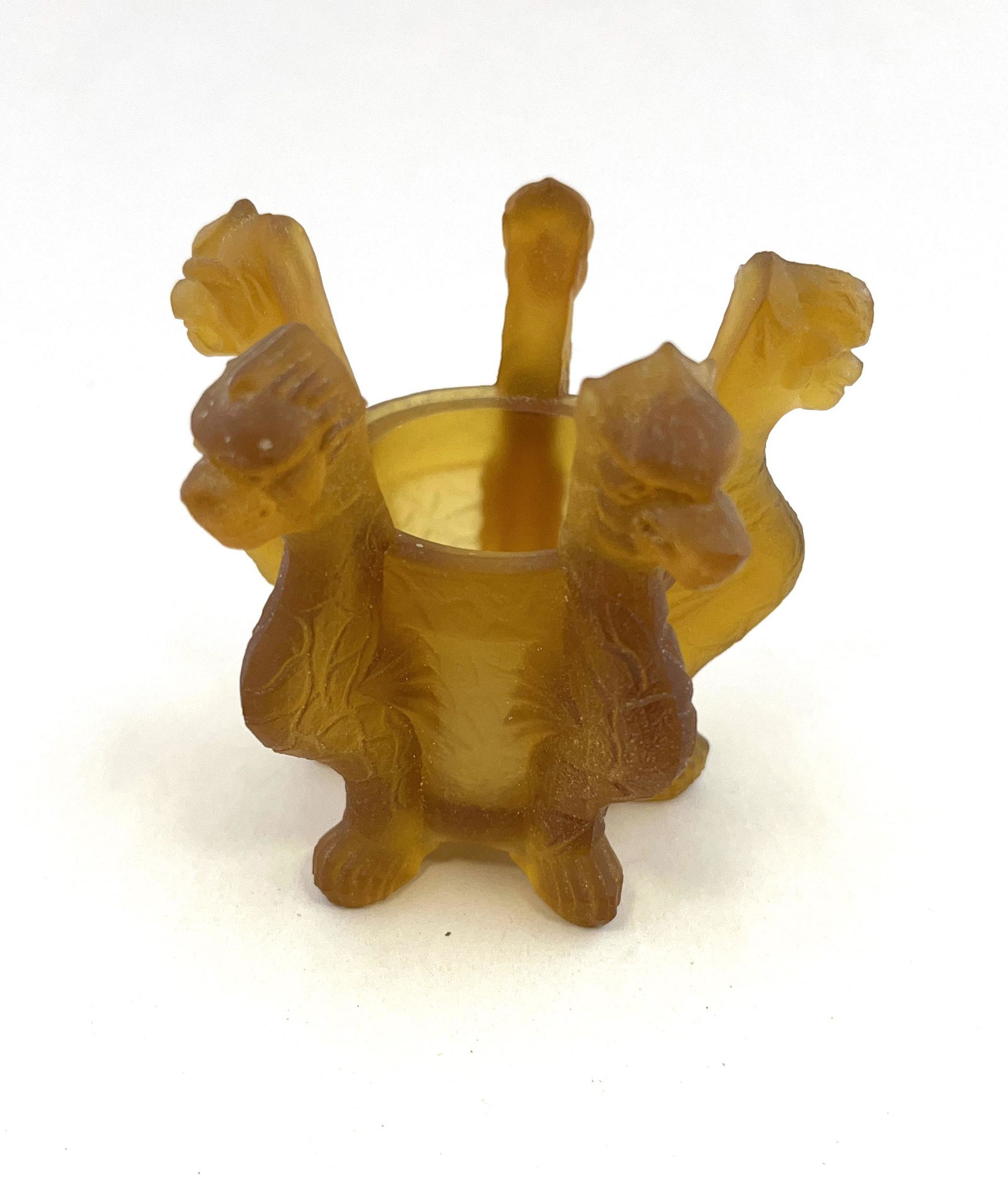 Frosted glass Griffin holder (1 of 3)