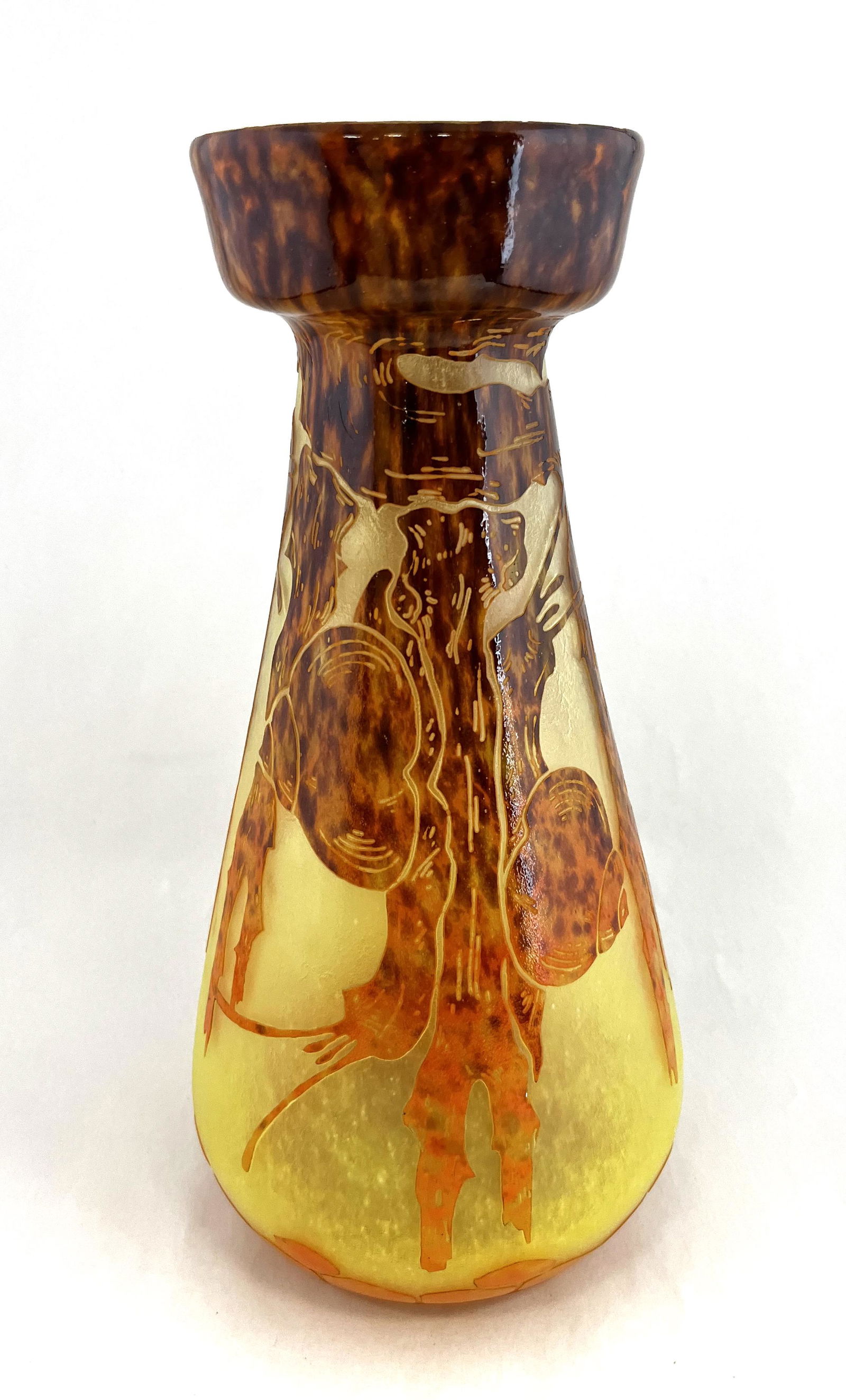 Le Verre Francais cameo glass vase (1 of 6)