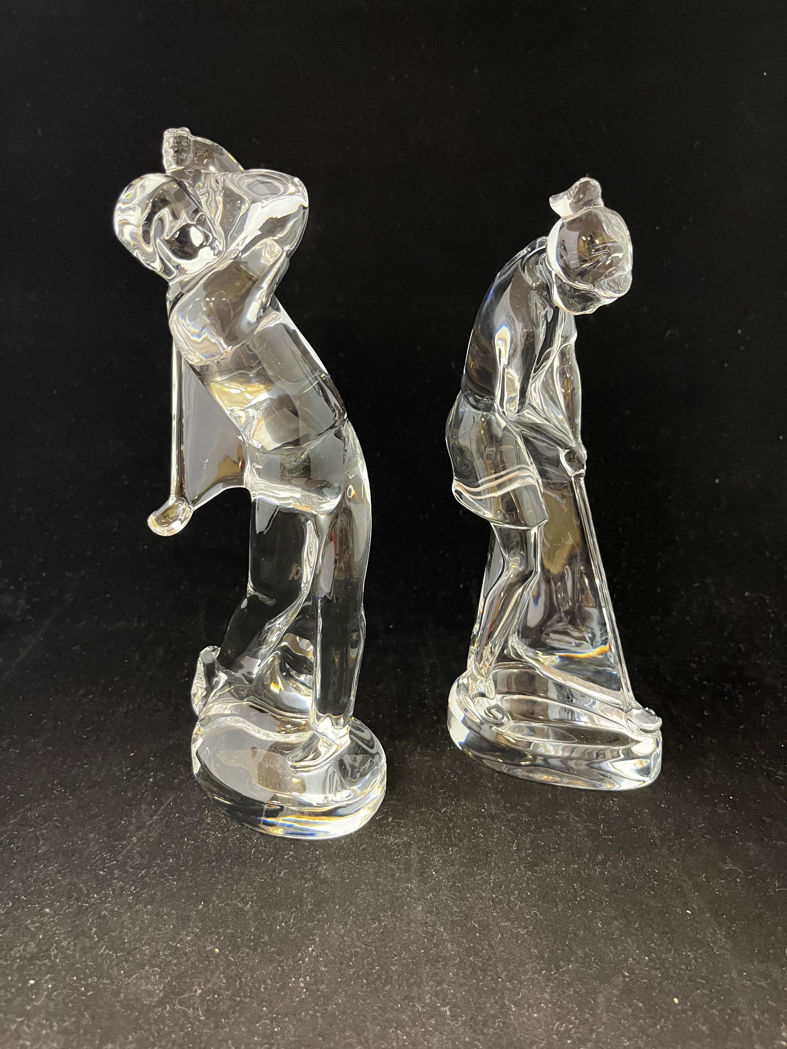 Two Baccarat glass figurines (1 of 4)
