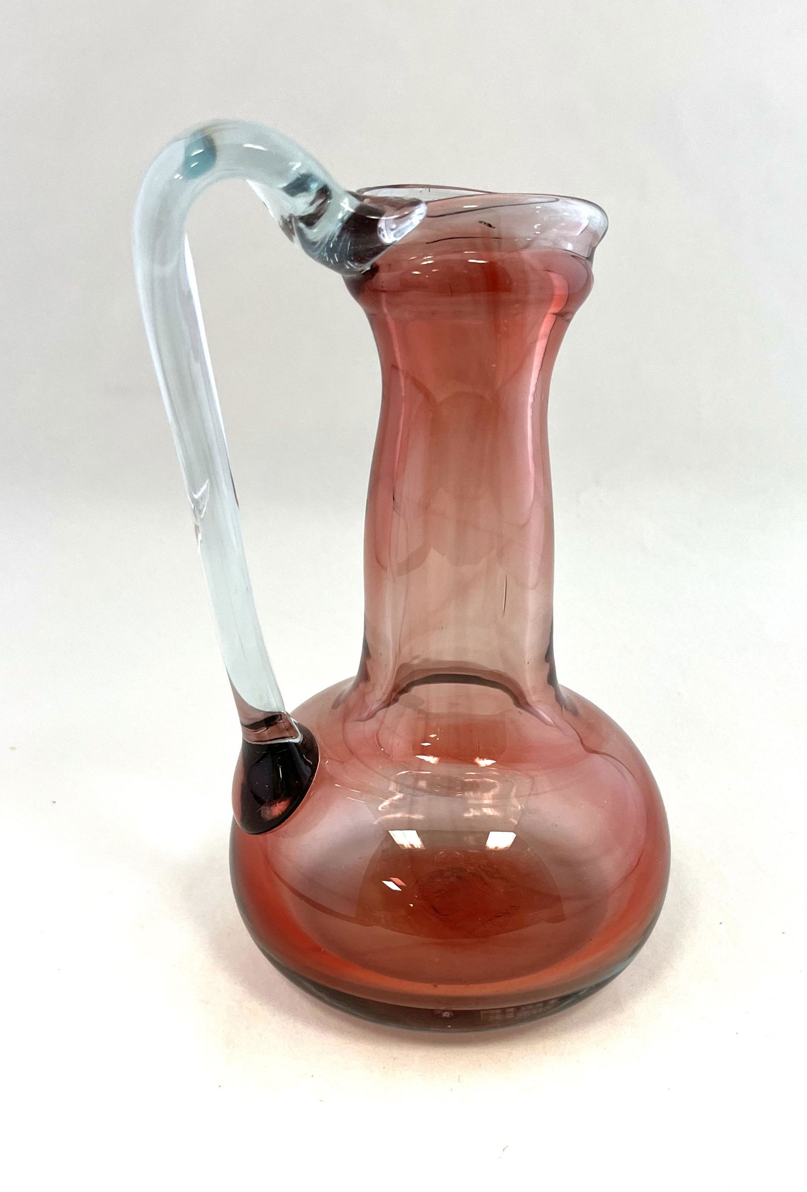 Dominick Labino art glass ewer (1 of 4)