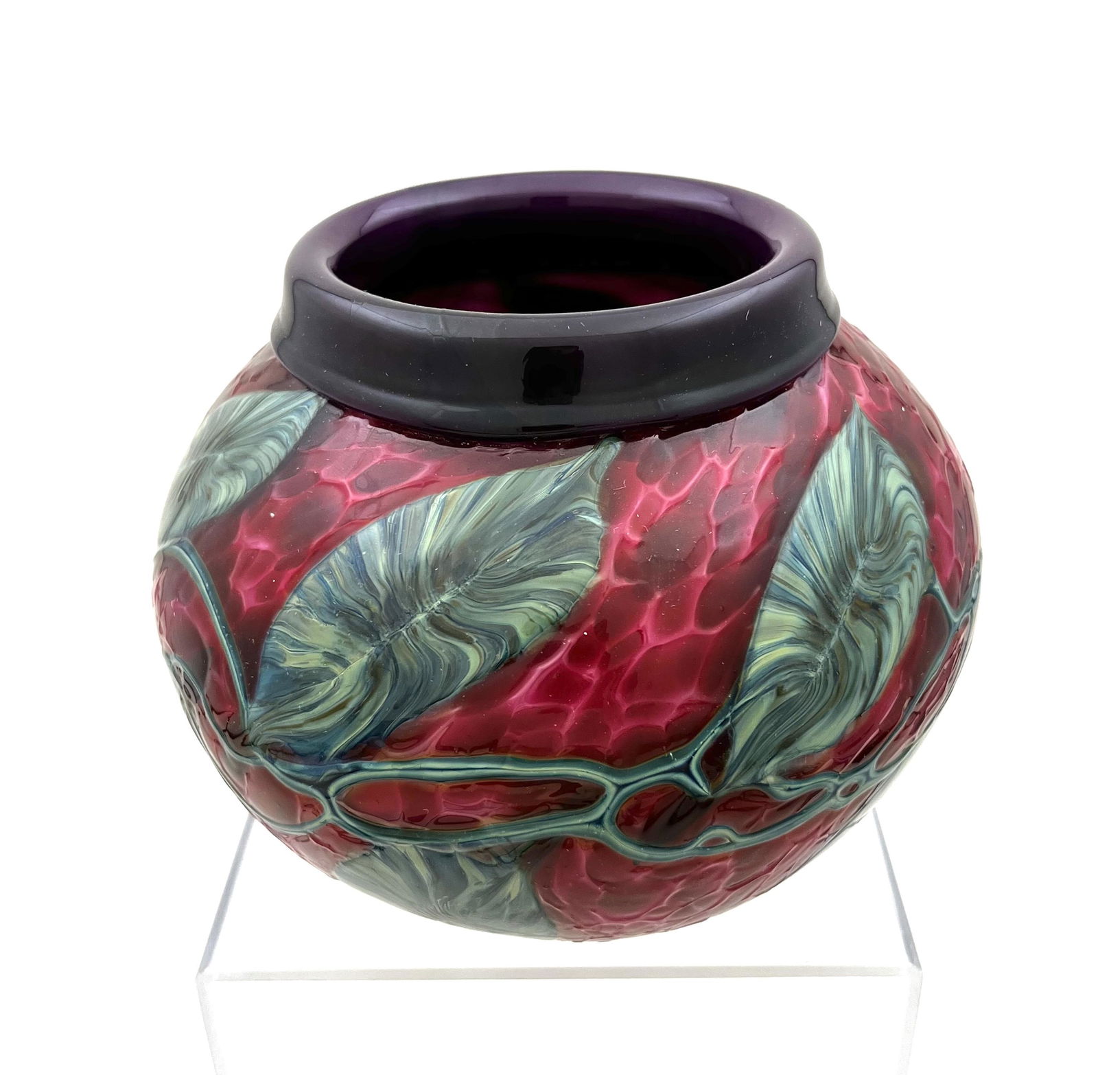 David Lotton Clematis glass vase (1 of 6)