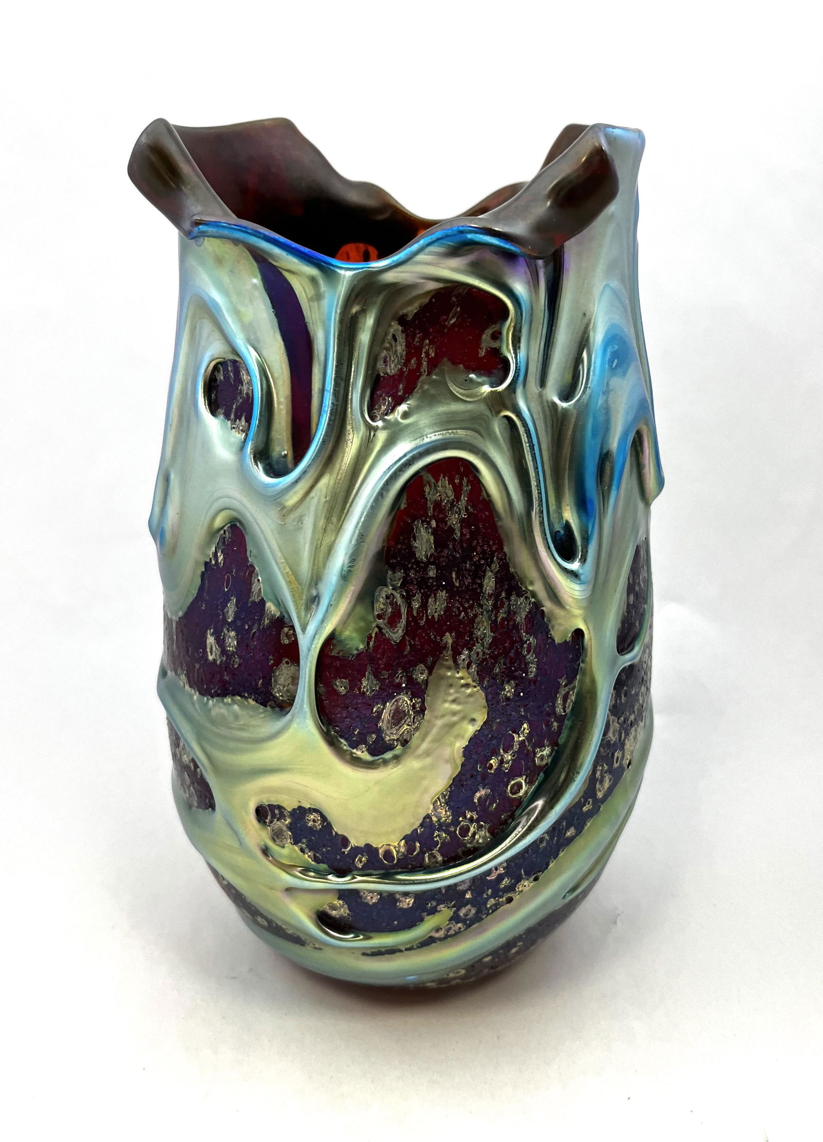 Charles Lotton Lava glass vase (1 of 6)