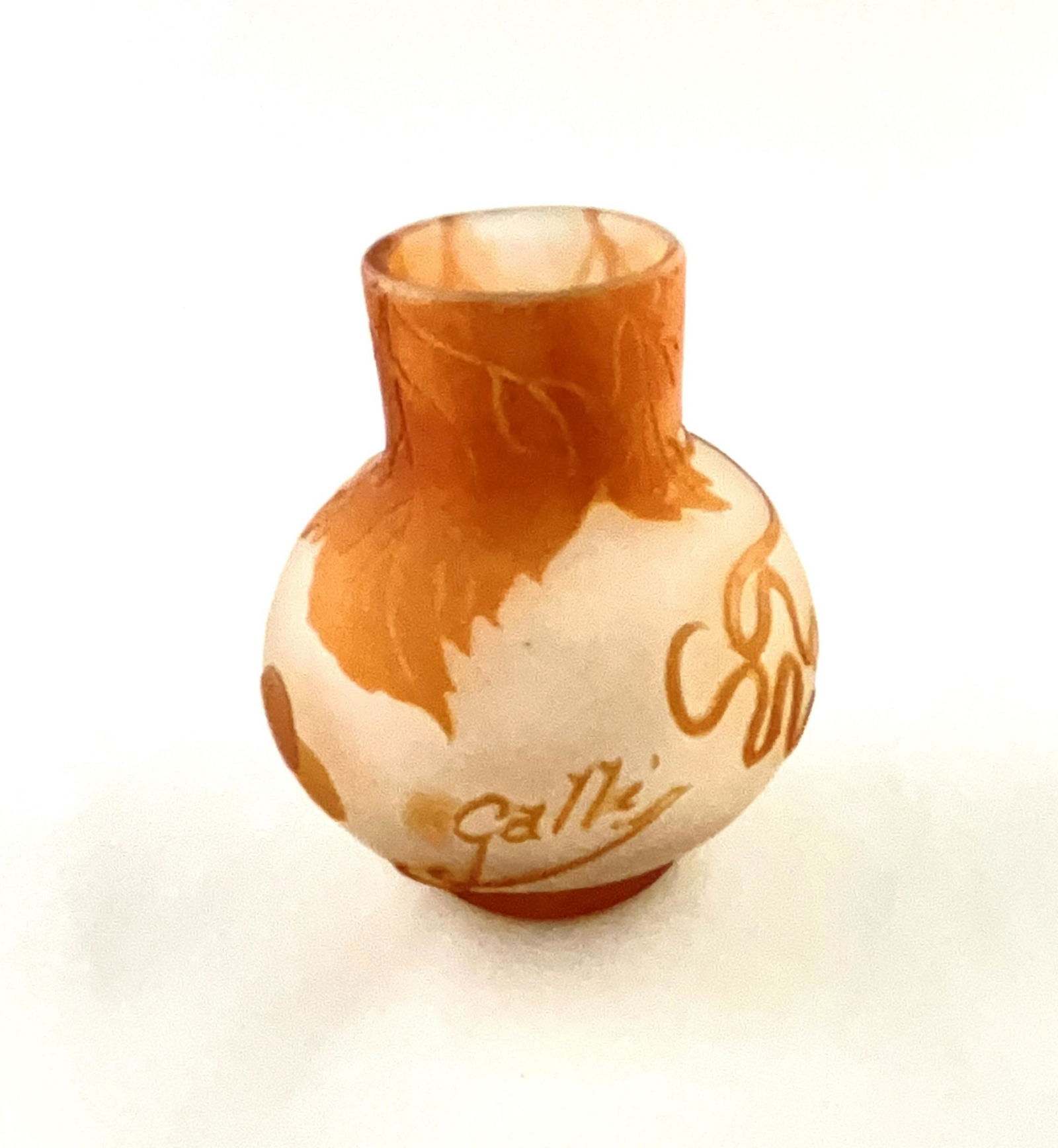 Galle cabinet cameo glass vase (1 of 5)