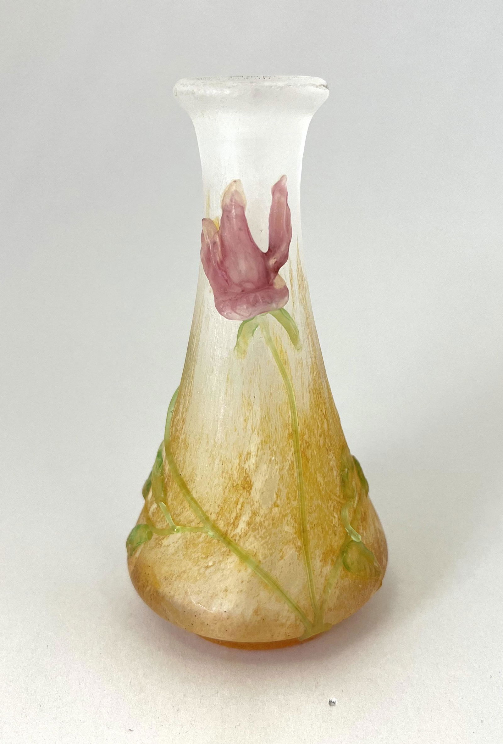 Galle French cameo glass vase (1 of 6)