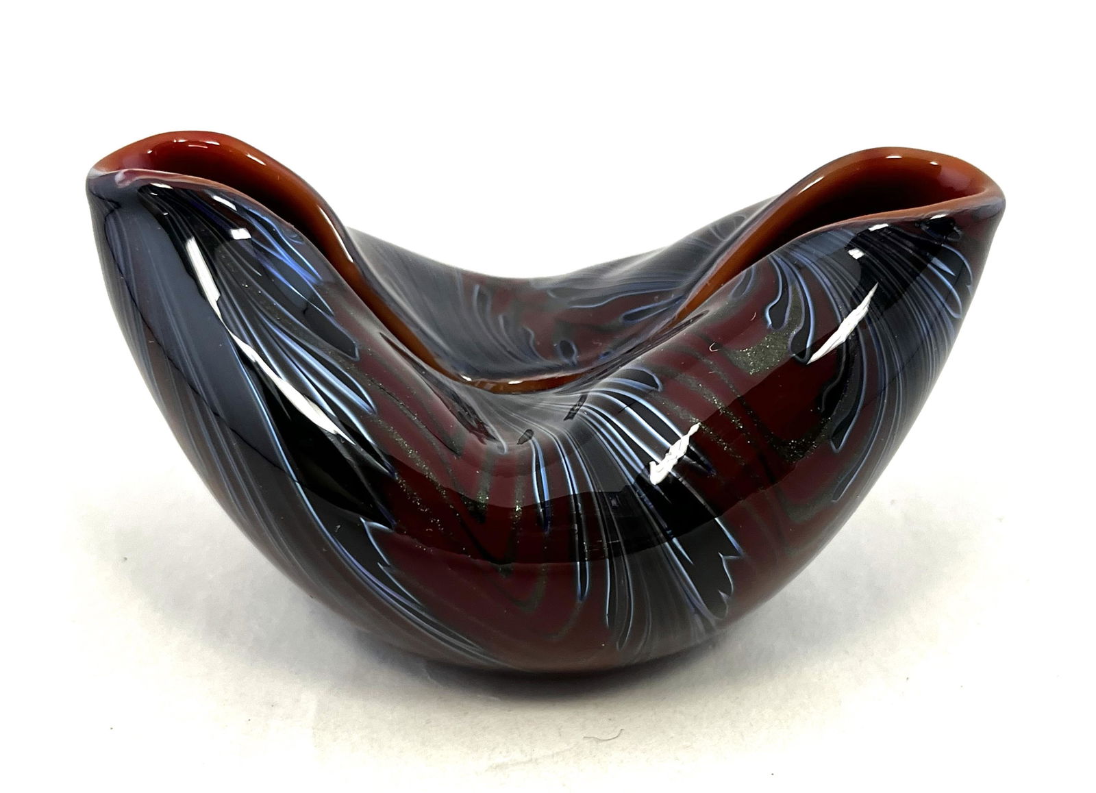 Charles Lotton bing cherry glass vase (1 of 4)