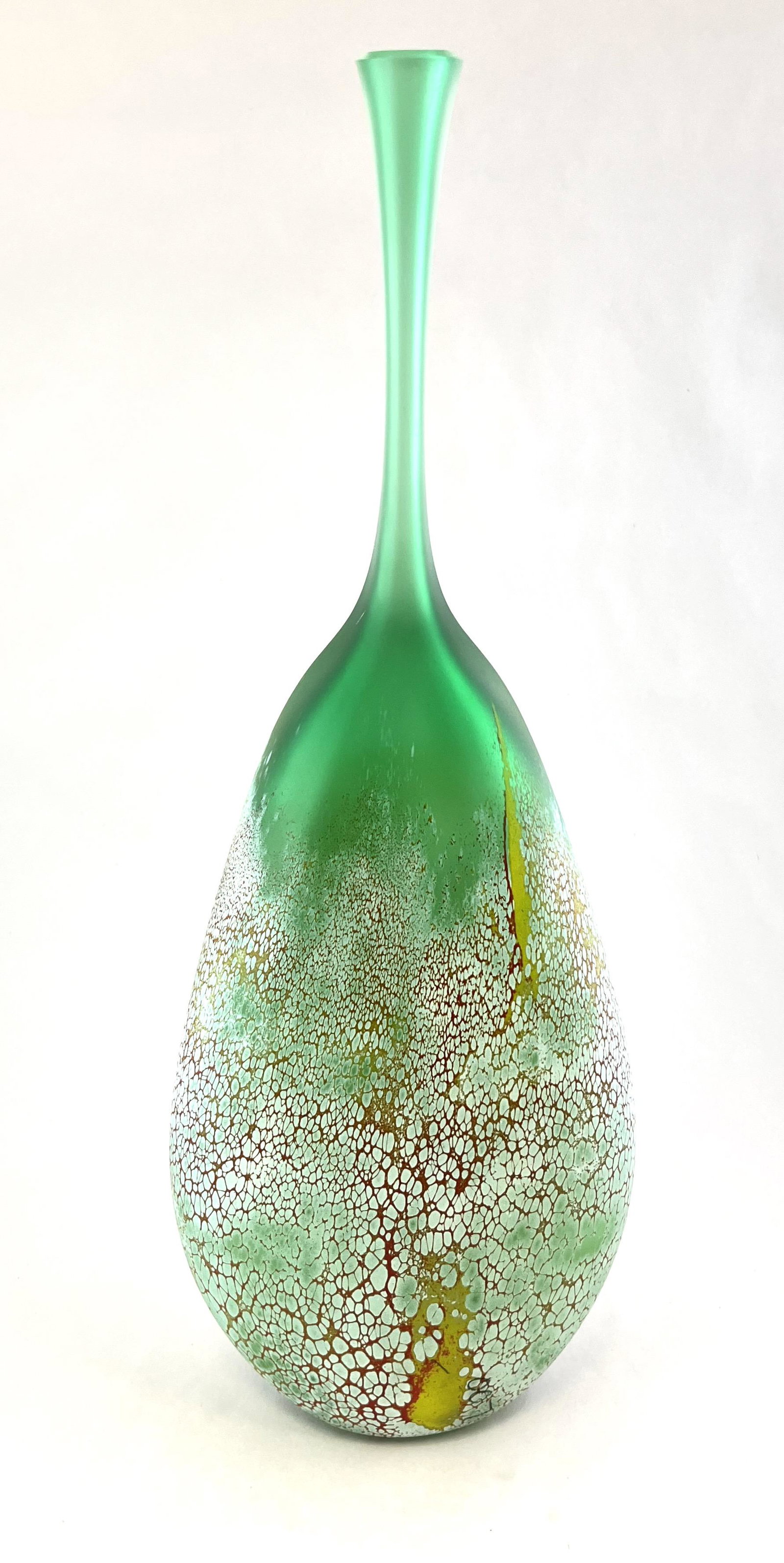 David Royce art glass vase (1 of 5)