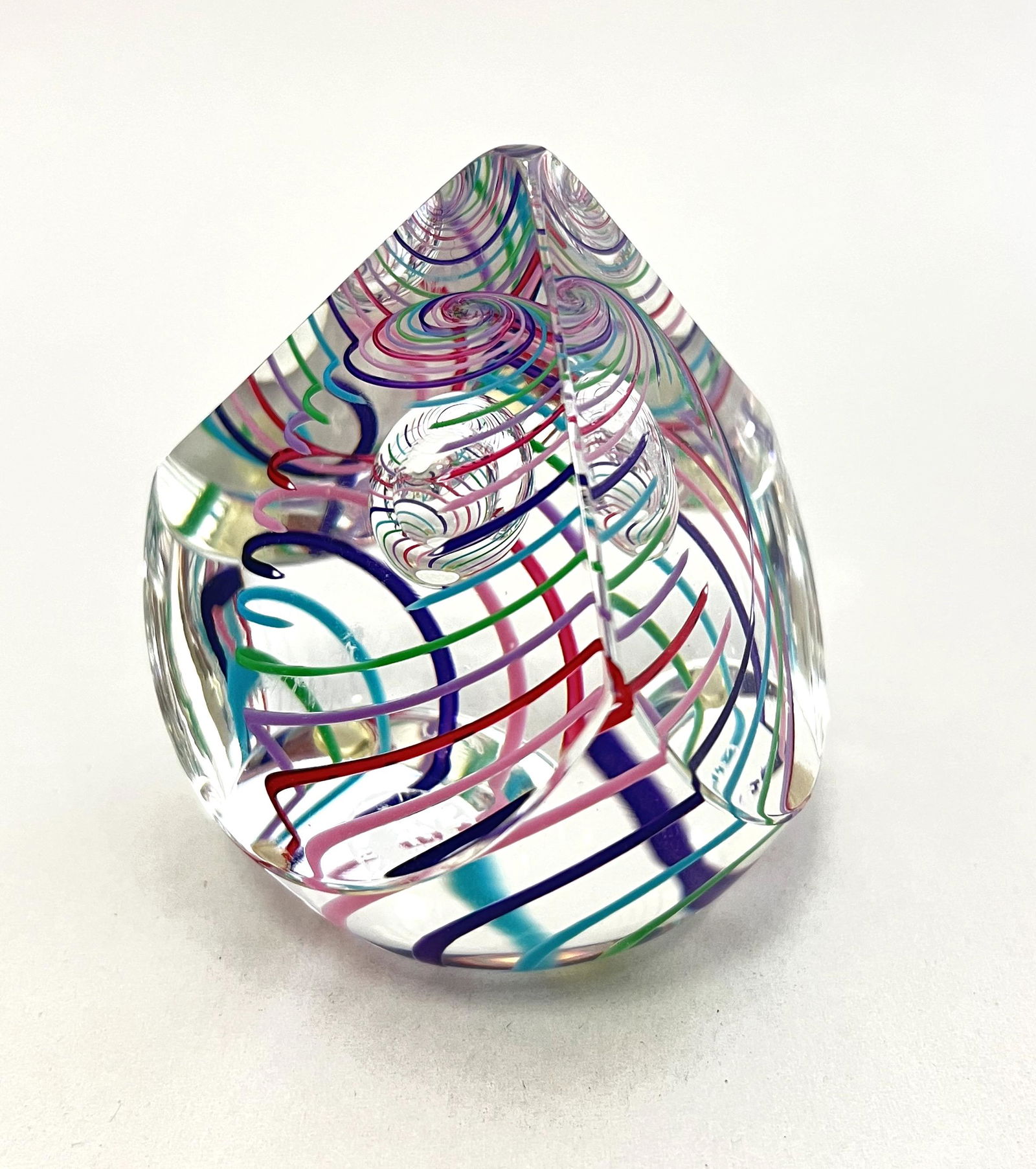 Paul Harrie Pyramid Paperweight