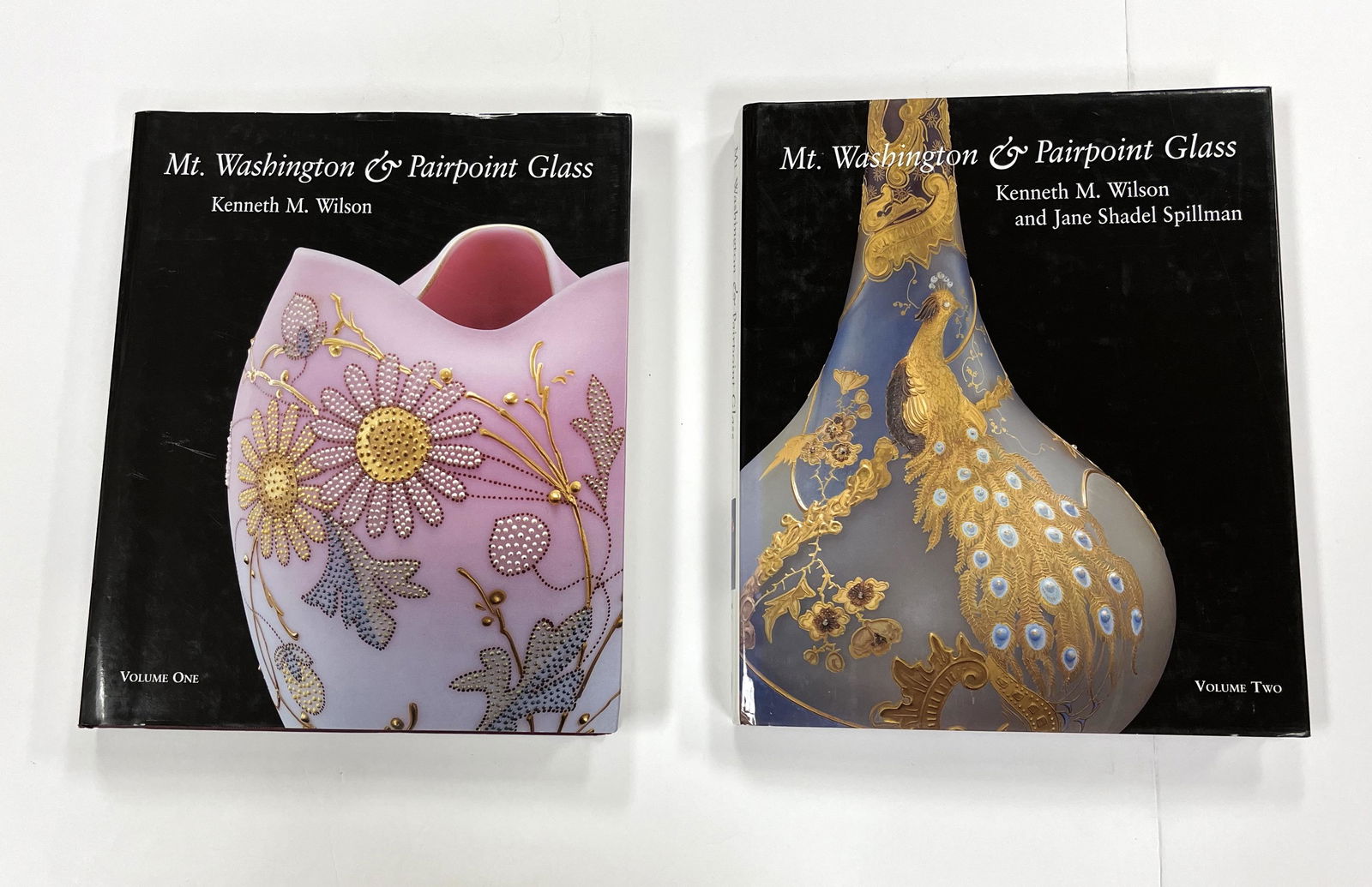 Two book set Mt. Washington glass (1 of 2)