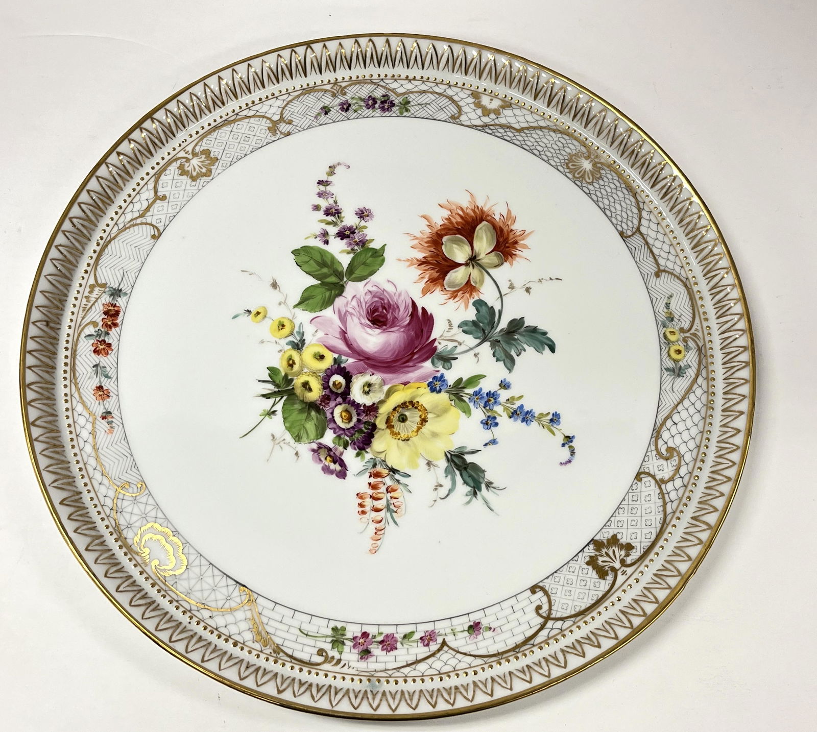 Dresden Porcelain Platter (1 of 2)