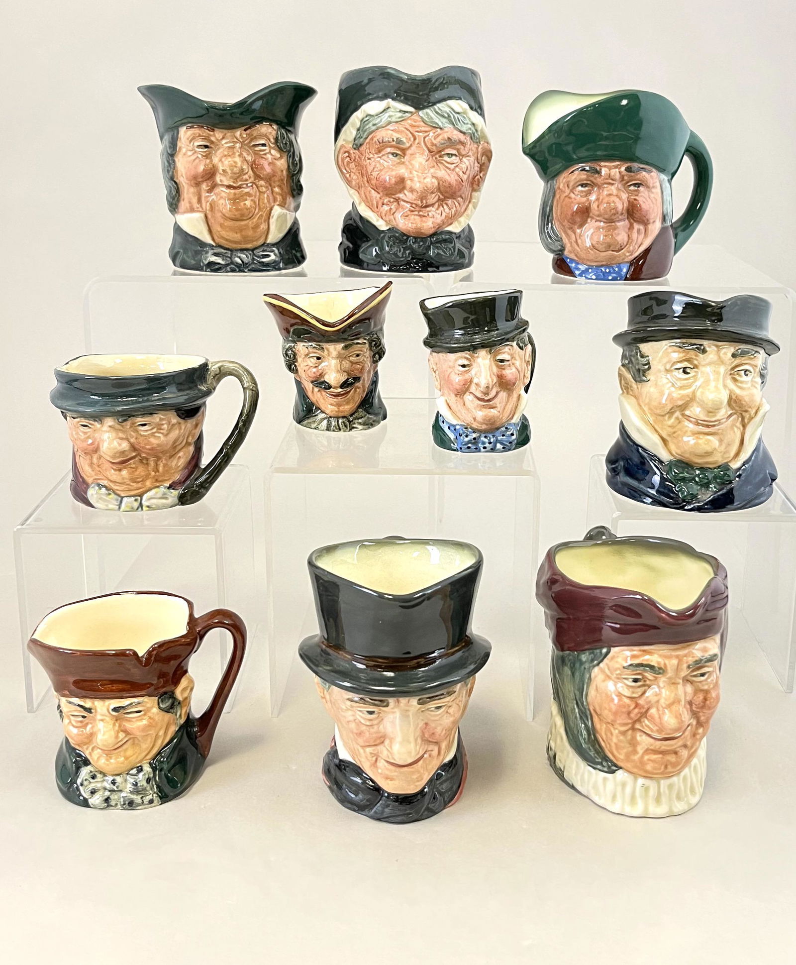 Group of 10 Royal Doulton Toby mugs (1 of 1)