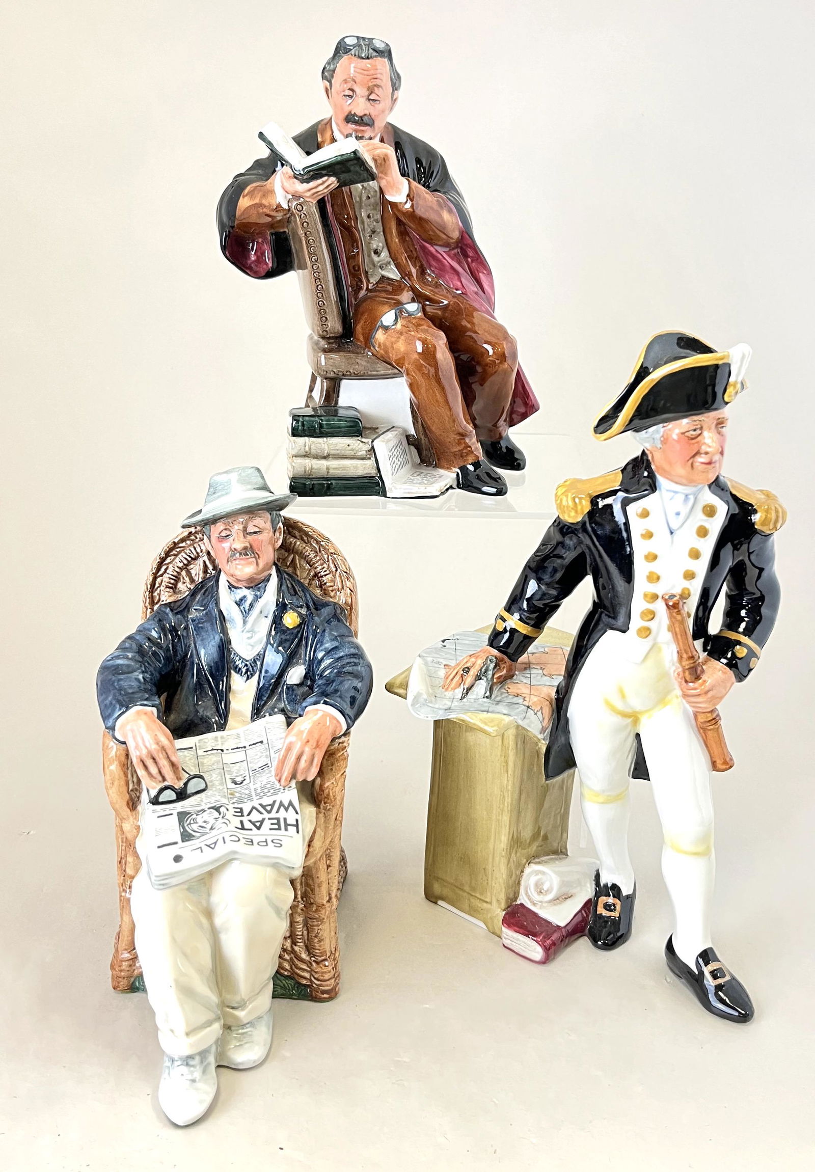 Three Royal Doulton figurines (1 of 1)