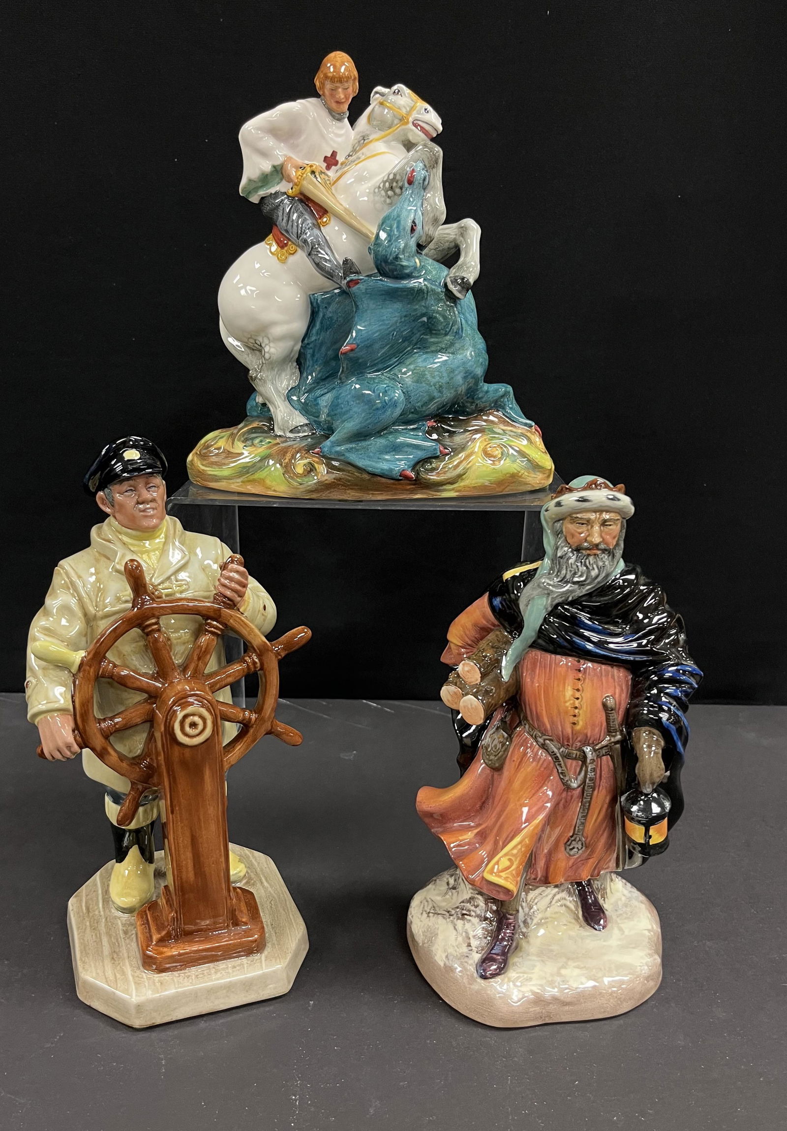 Three Royal Doulton figurines (1 of 1)