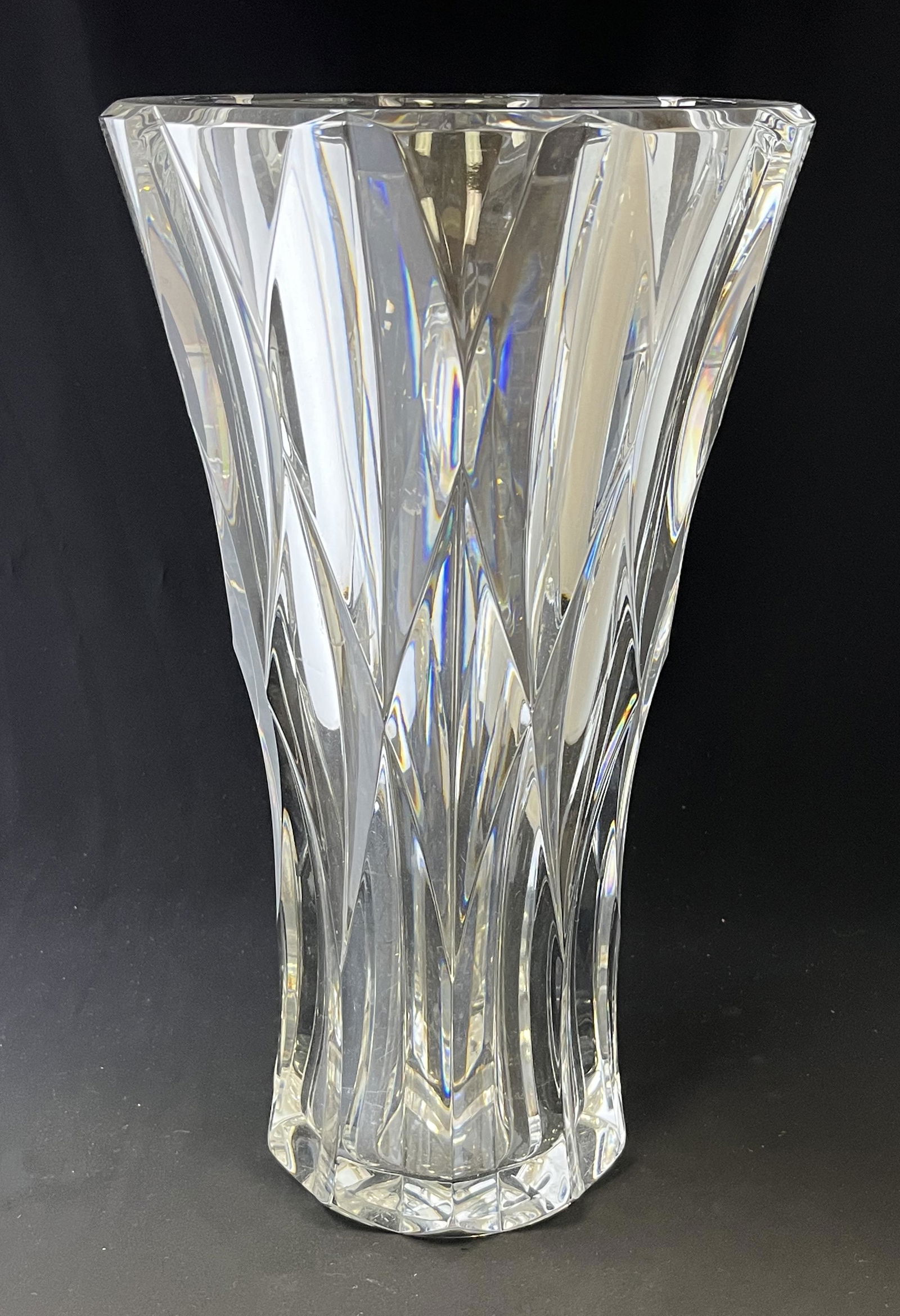 Monumental Baccarat glass vase (1 of 8)