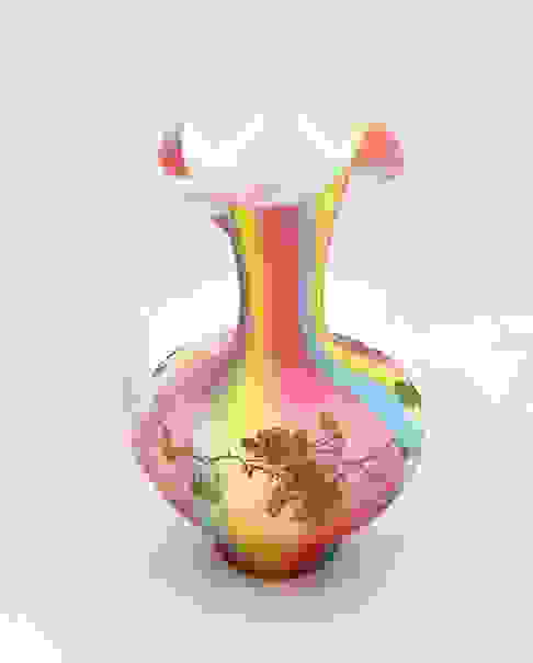 Rainbow Mop Glass Ewer Auction