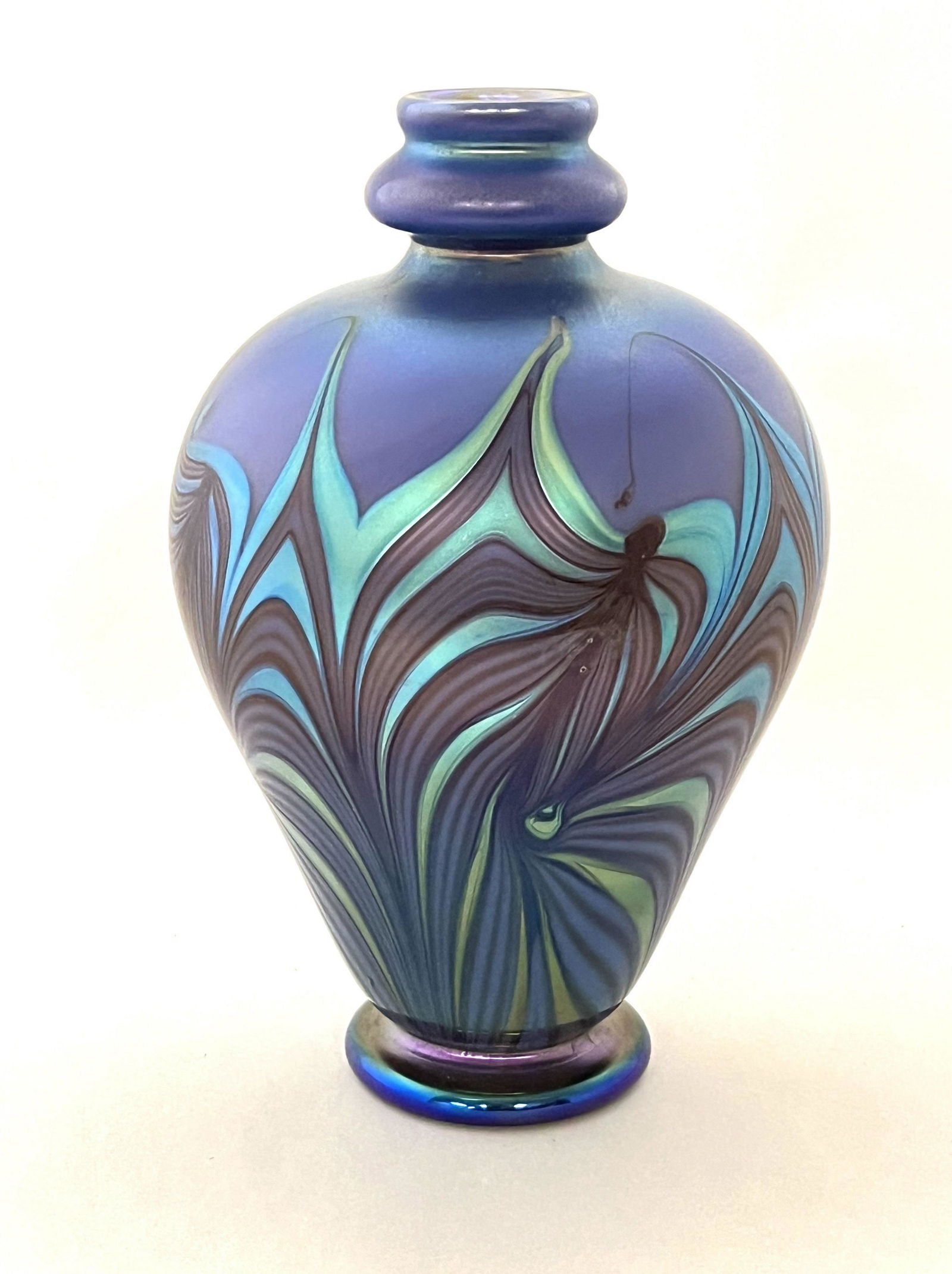 Rick Satava art glass vase (1 of 4)