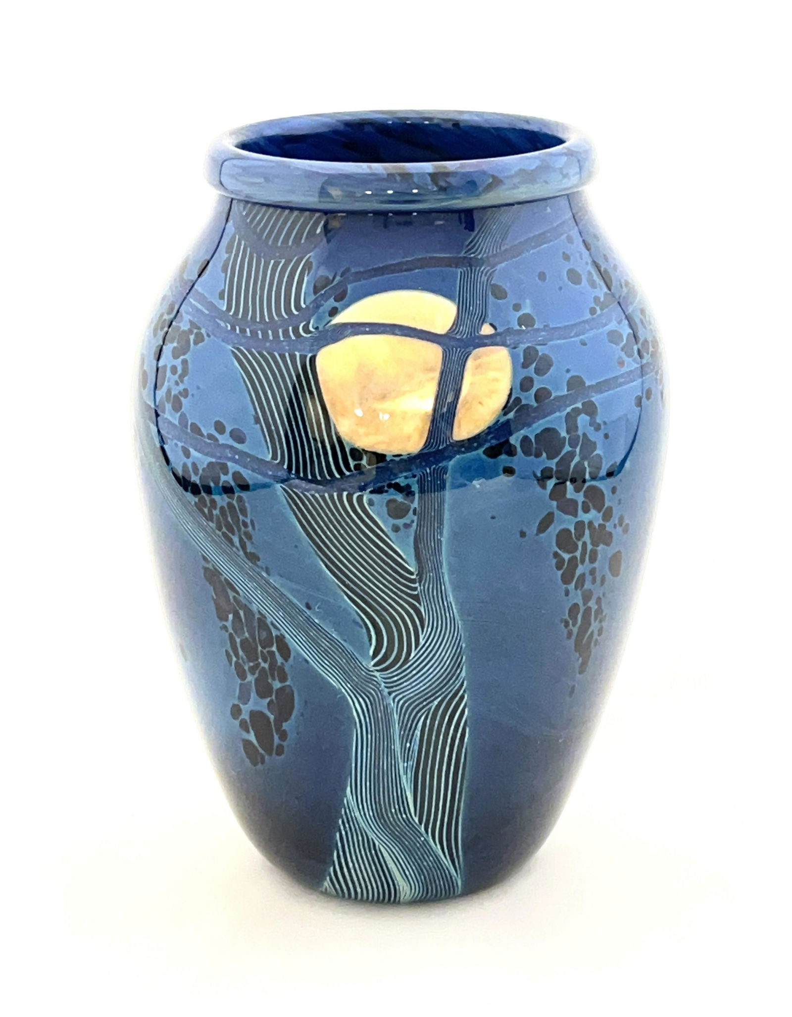 Rick Satava art glass vase (1 of 4)