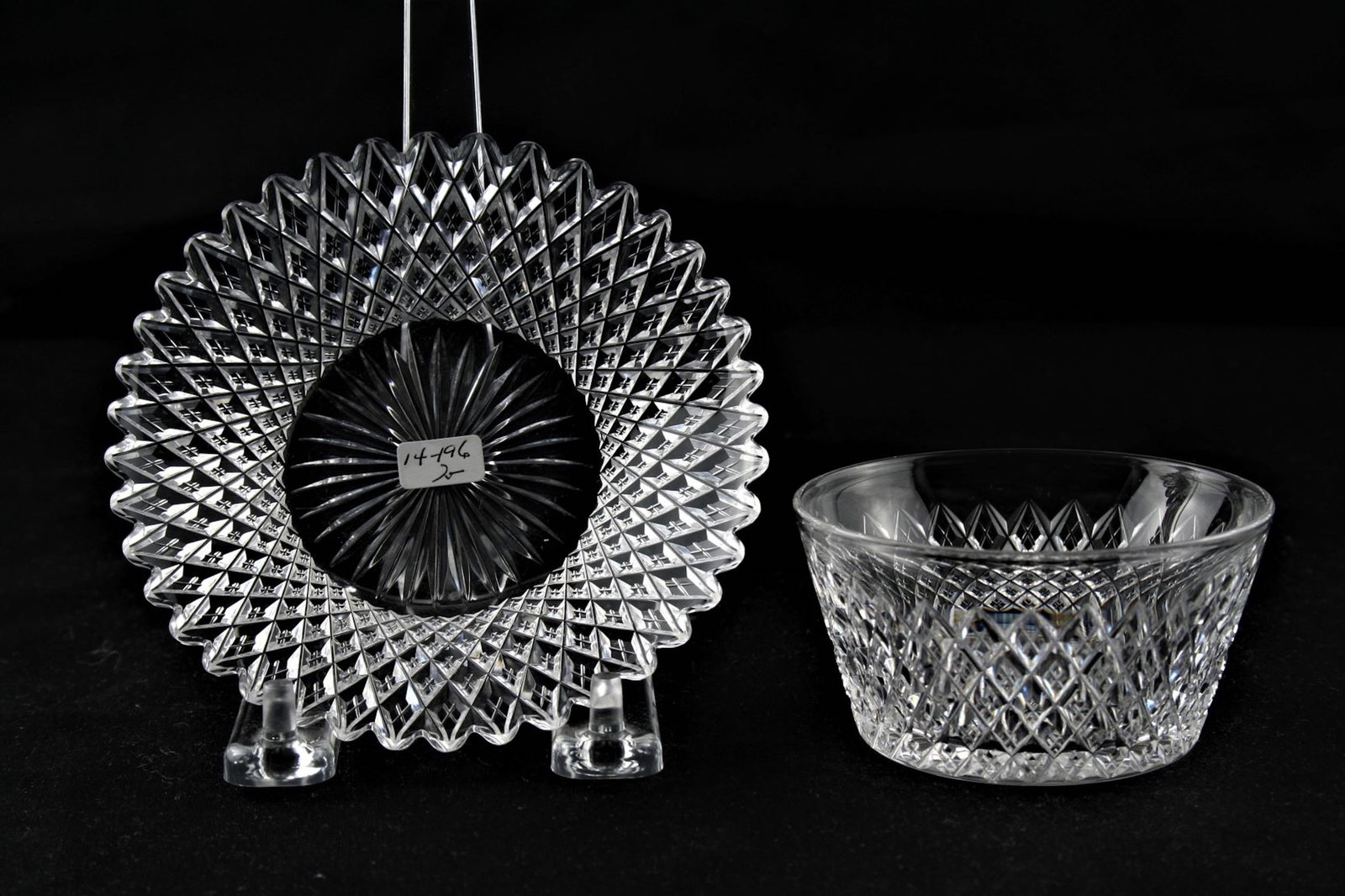 "Strawberry Diamond" Punch Cup & Underplate. (1 of 3)