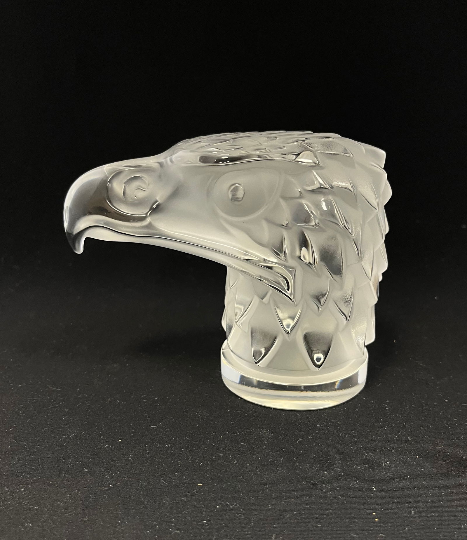 Lalique eagle hood ornament (1 of 3)