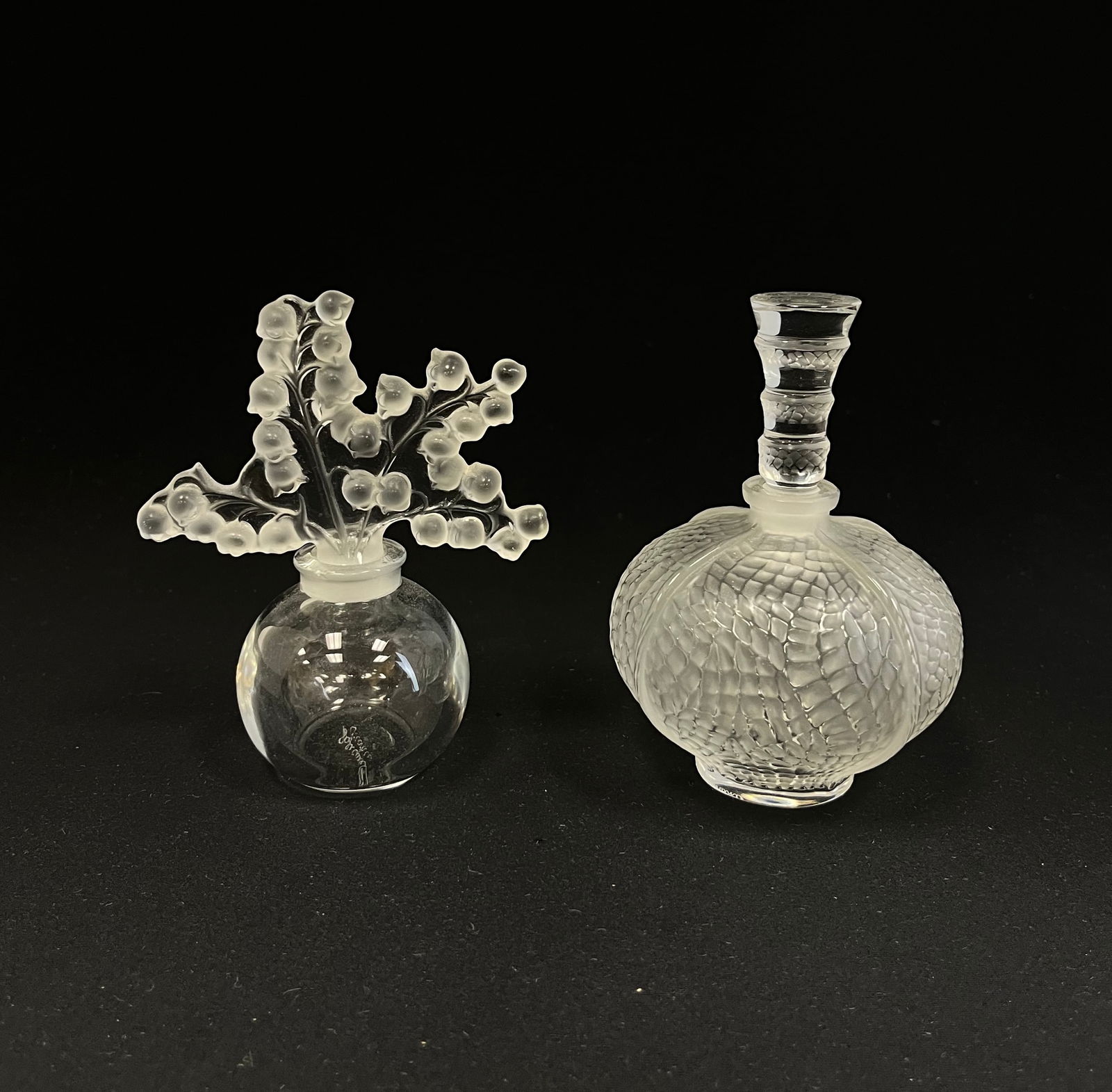 Two Lalique glass perfumes (1 of 3)