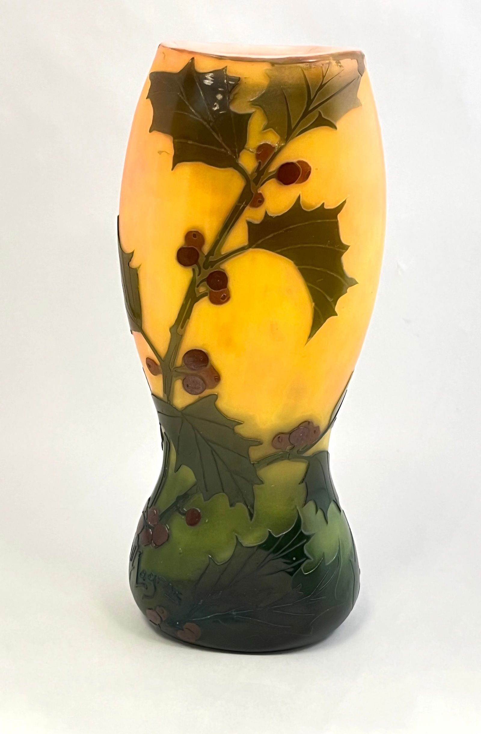 Legras French cameo glass vase (1 of 5)