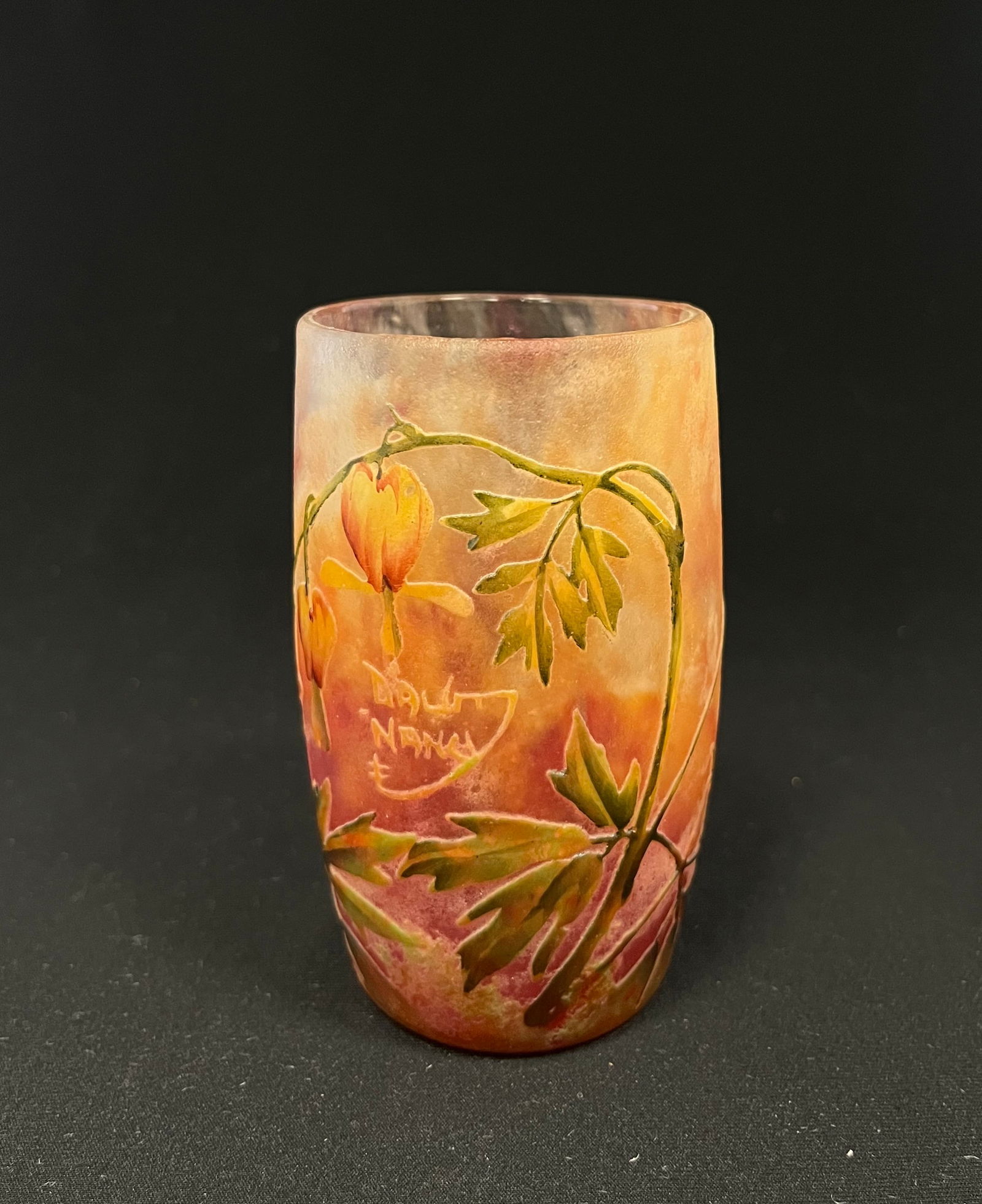 Daum Nancy French cameo tumbler (1 of 5)