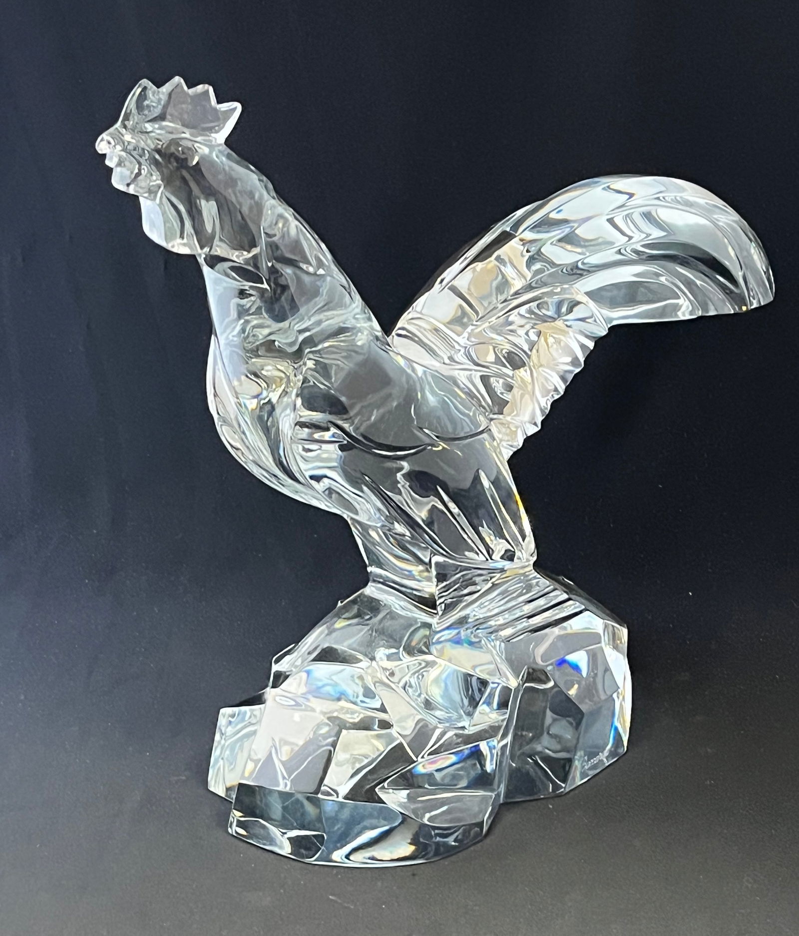 Massive Baccarat rooster (1 of 5)