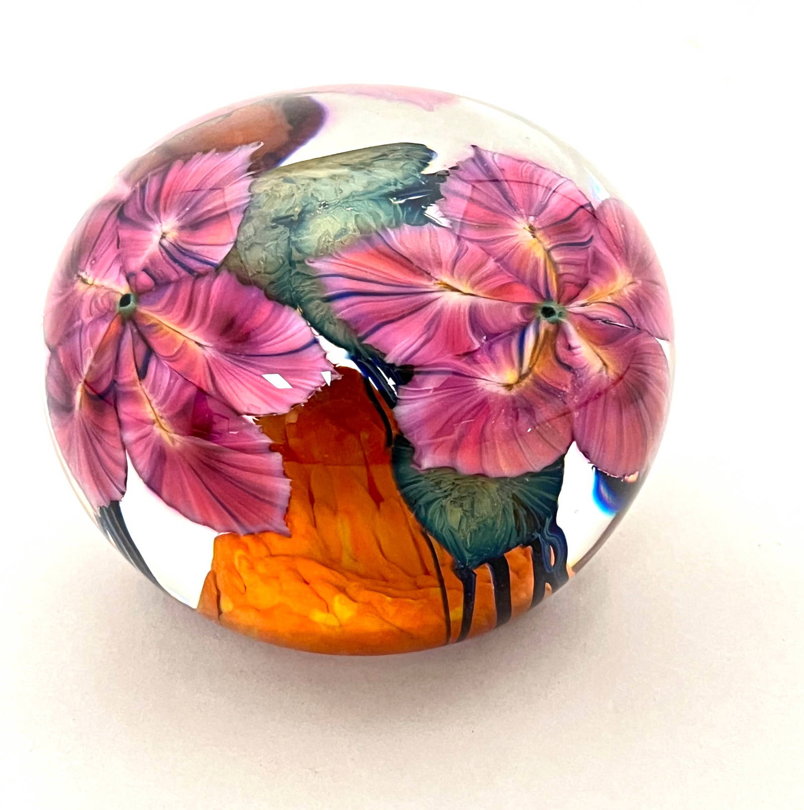 Lotton Multi Flora Paperweight Auction