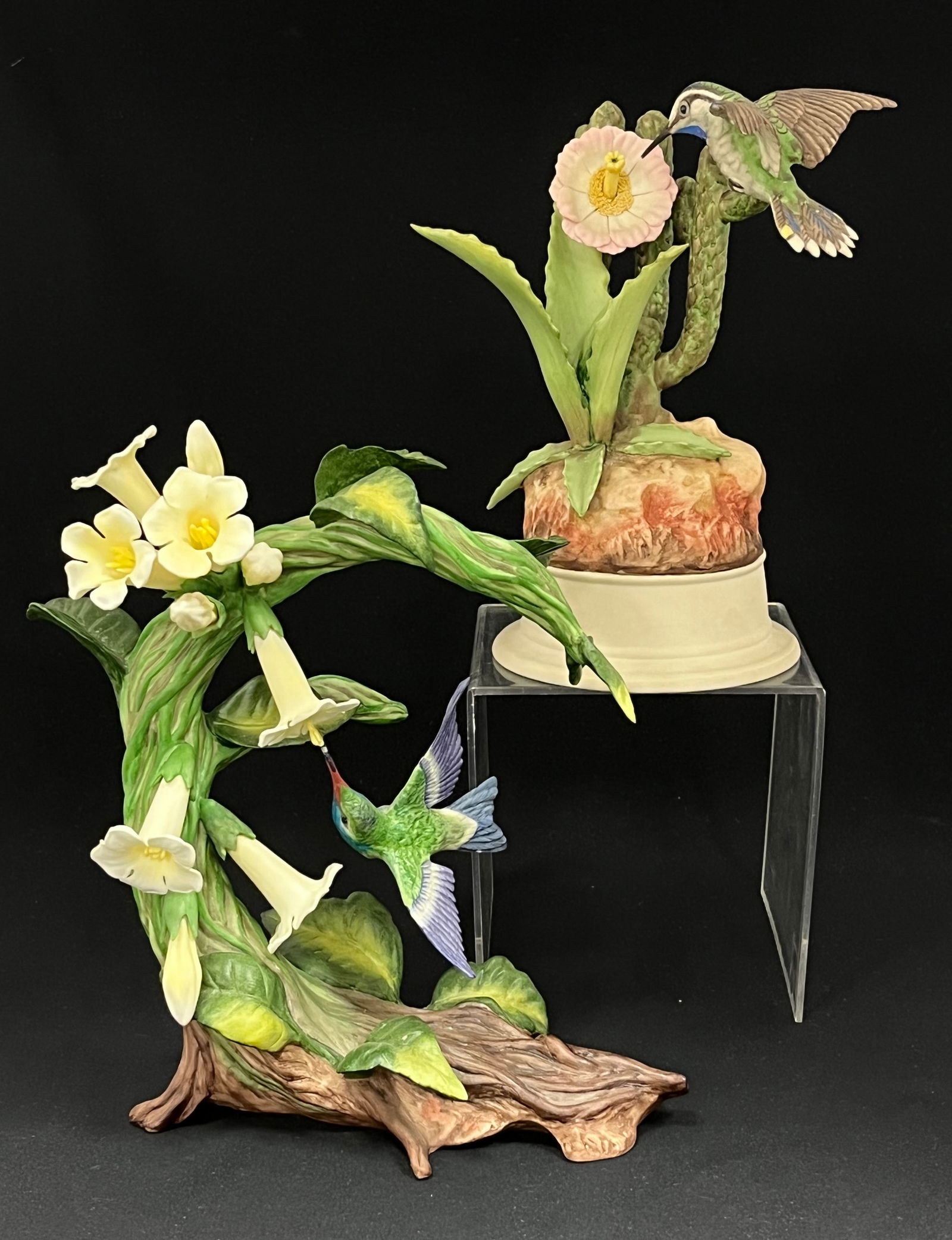 Two Boehm hummingbird sculptures (1 of 6)