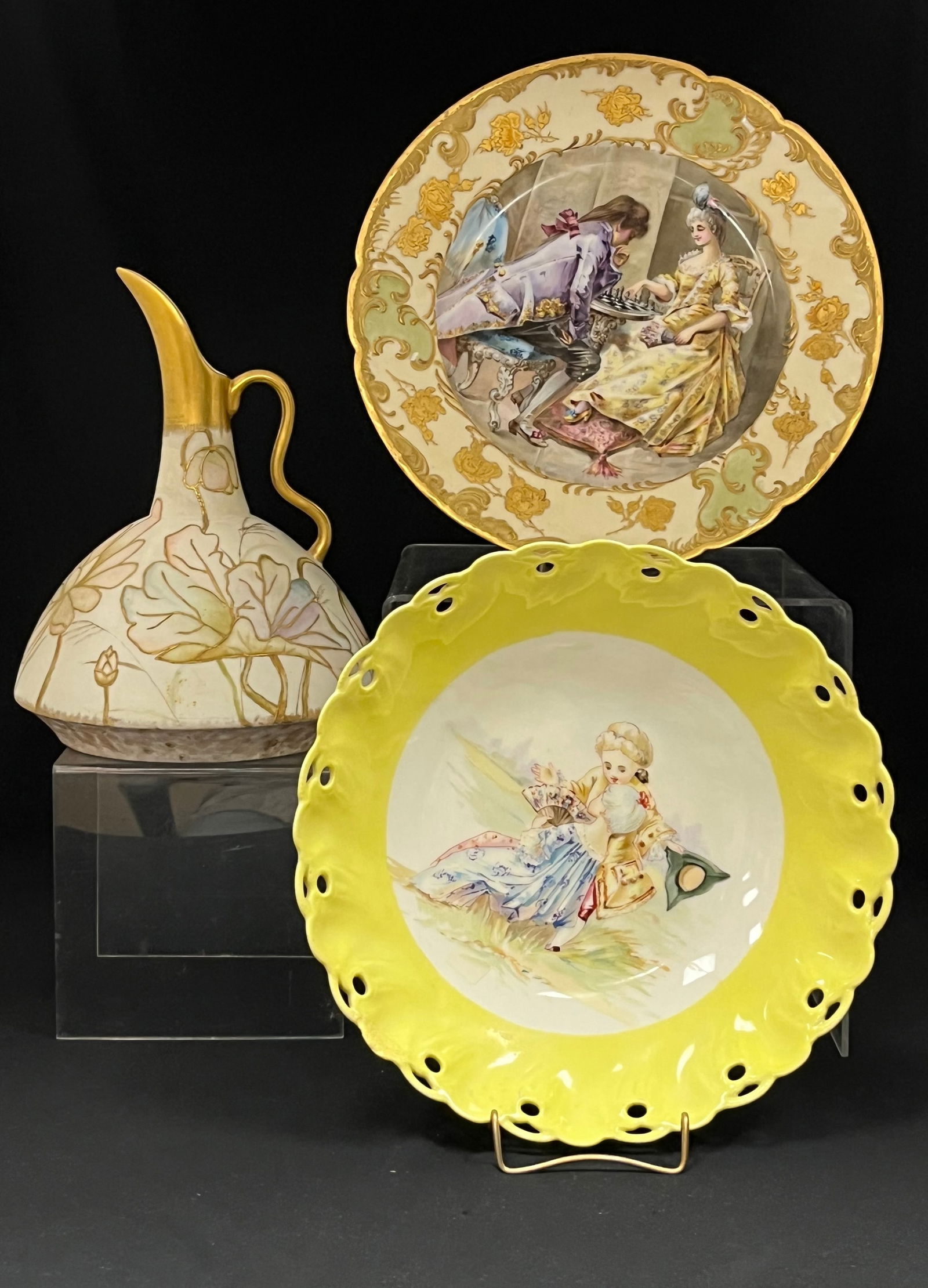 Three piece grouping of Pairpoint (1 of 5)