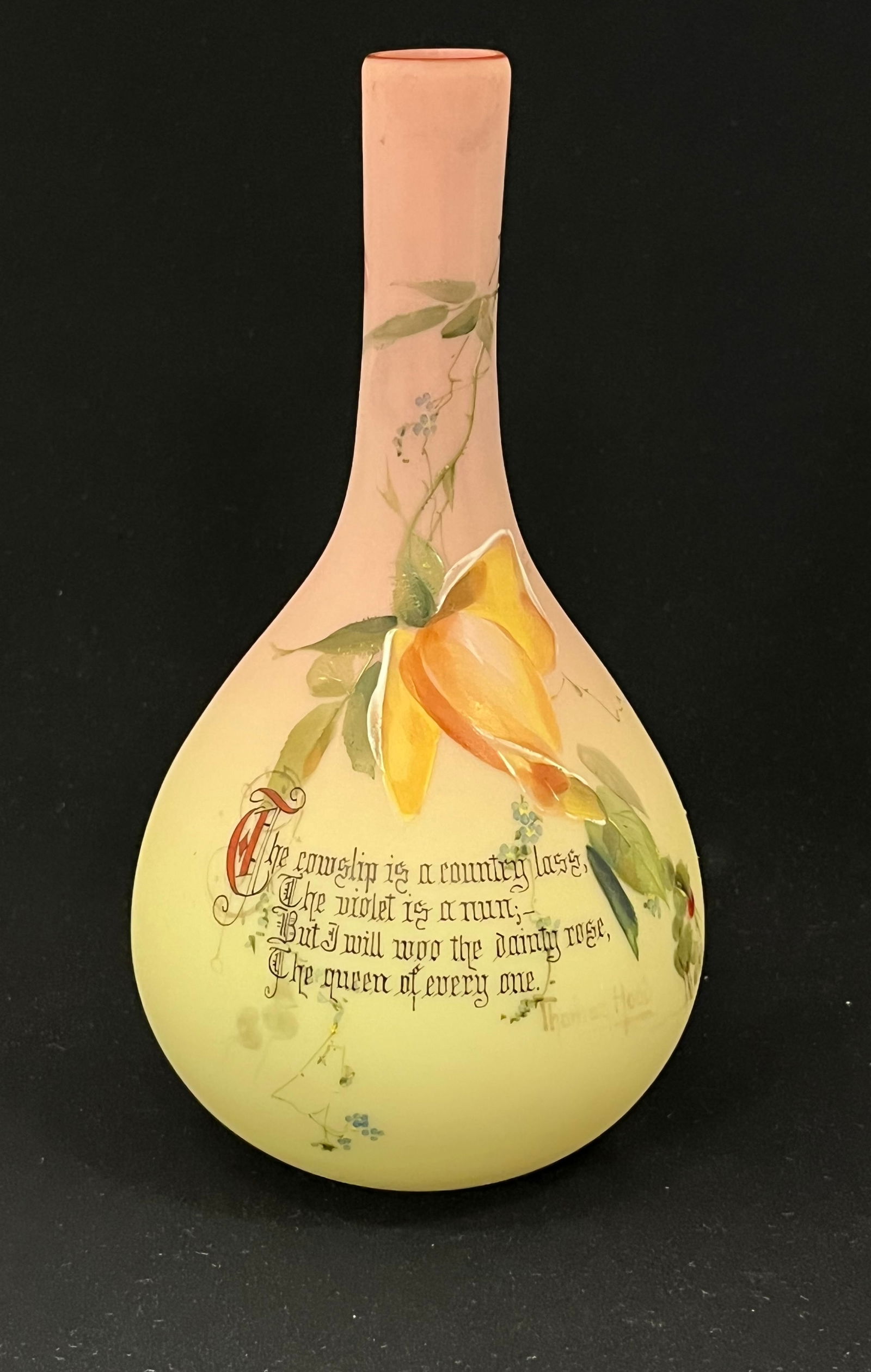Mt. Washington Burmese verse vase (1 of 4)