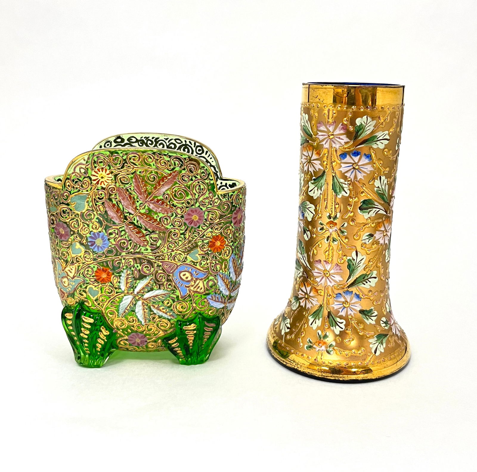 Two Enameled Moser Items (1 of 6)
