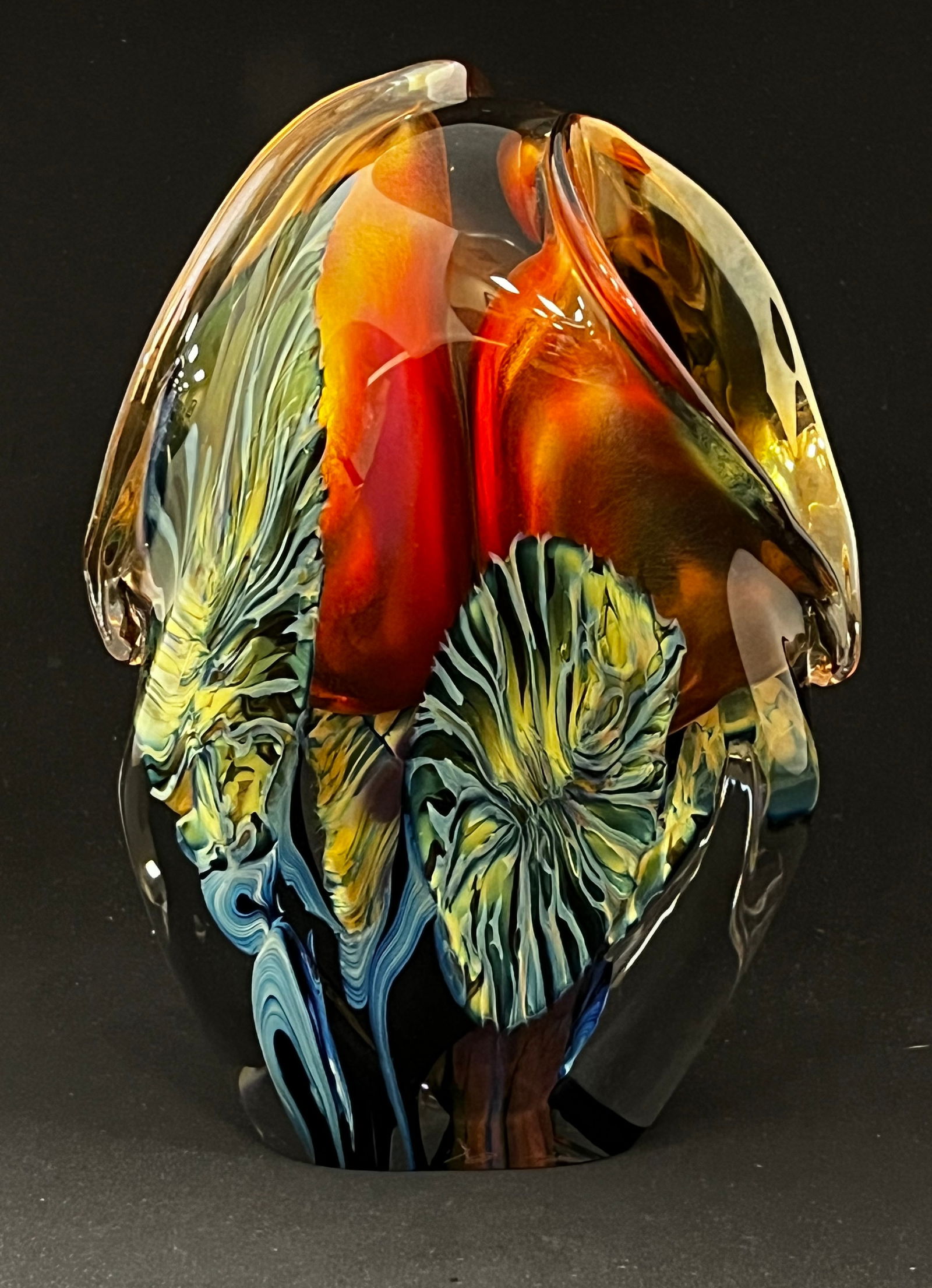 David Lotton free form glass vase (1 of 5)