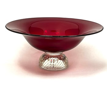 Pairpoint ruby center compote