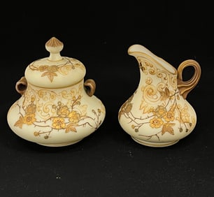 Mt. Washington creamer and sugar