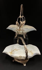 2 Victorian Brides basket